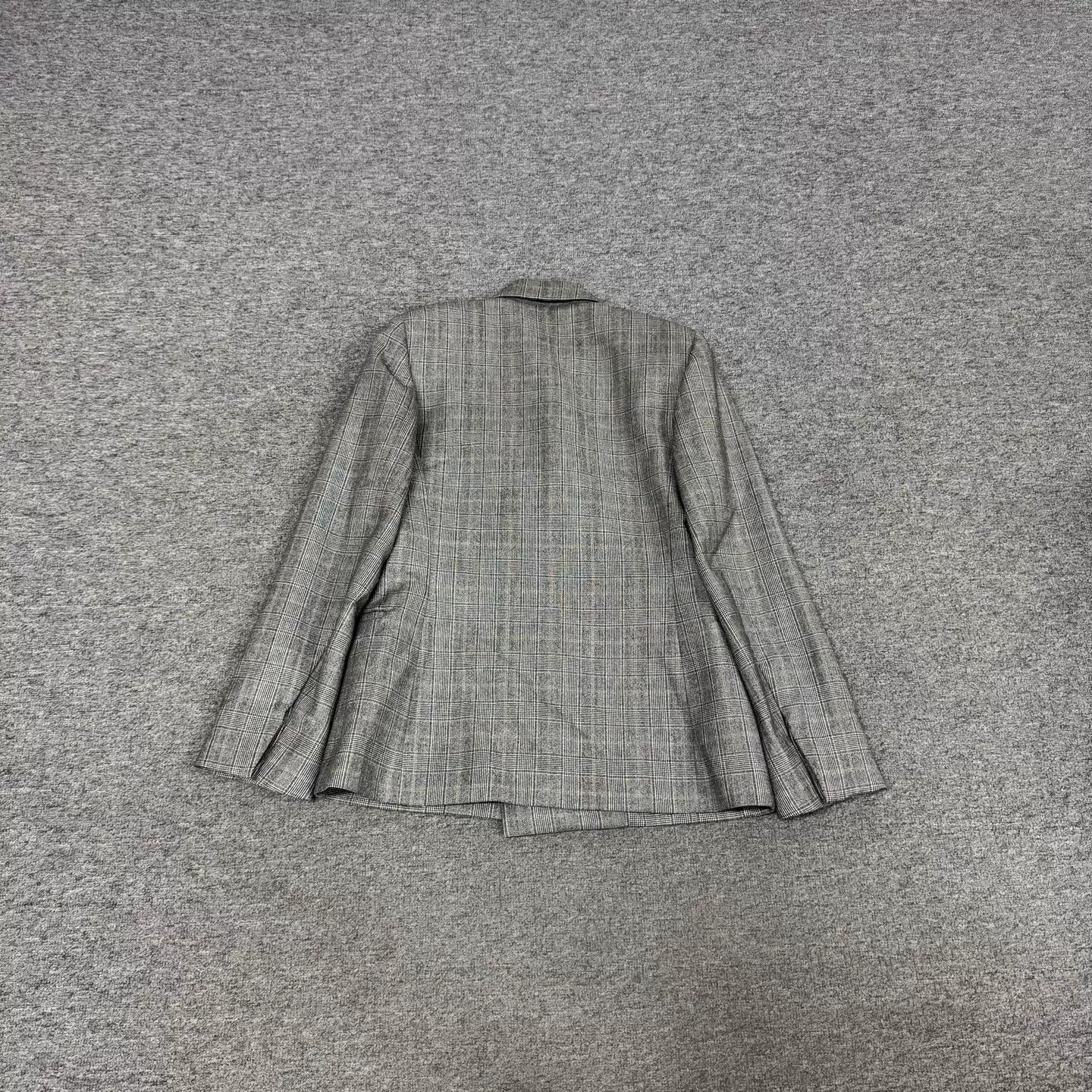Balenciaga Balenciaga gray check fitted waist blazer 36 Size XS / US 0-2 / IT 36-38 - 2 Thumbnail