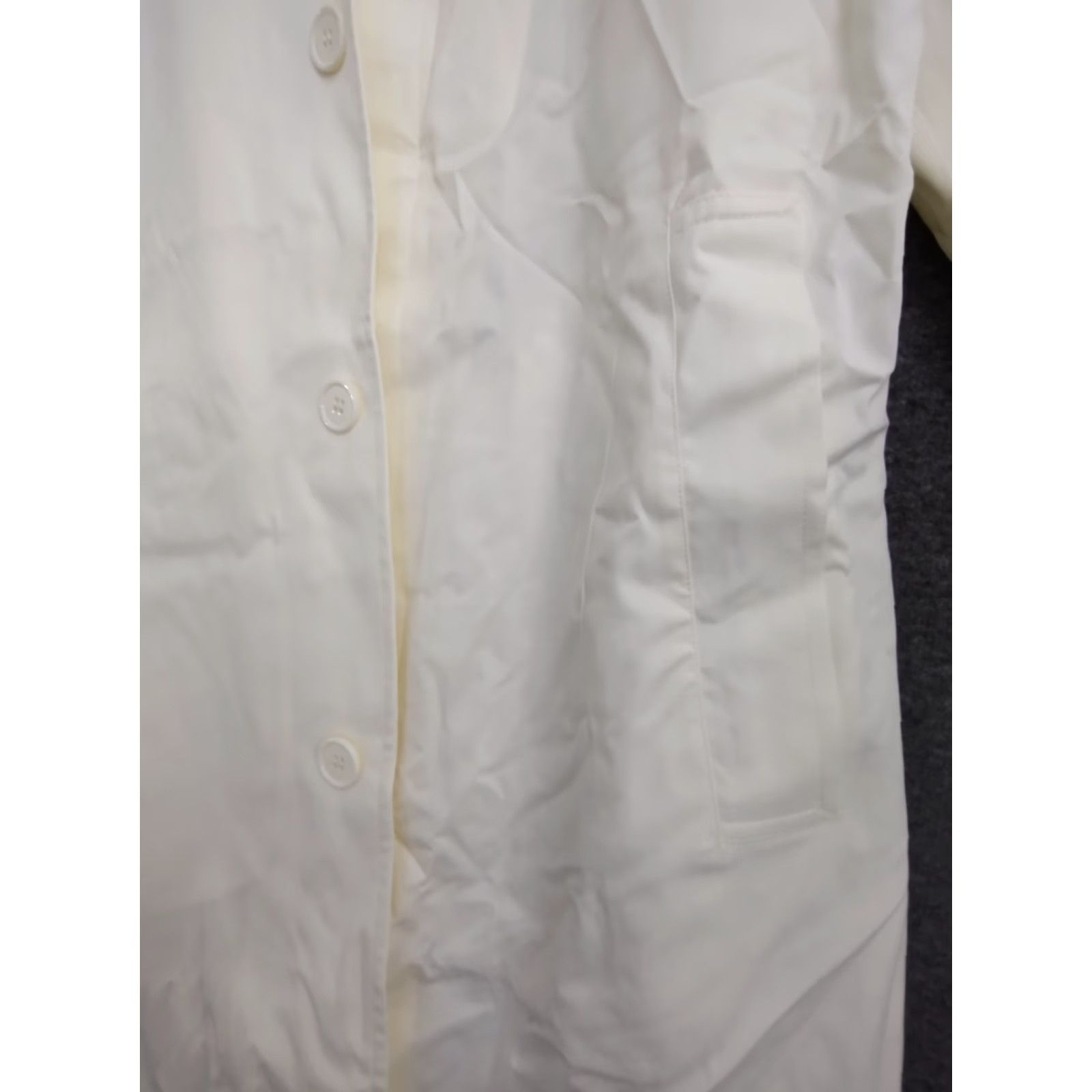 Vintage St stylus Trench Coat Ivory L Pockets Button Men Vintage No Size US L / EU 52-54 / 3 - 6 Thumbnail