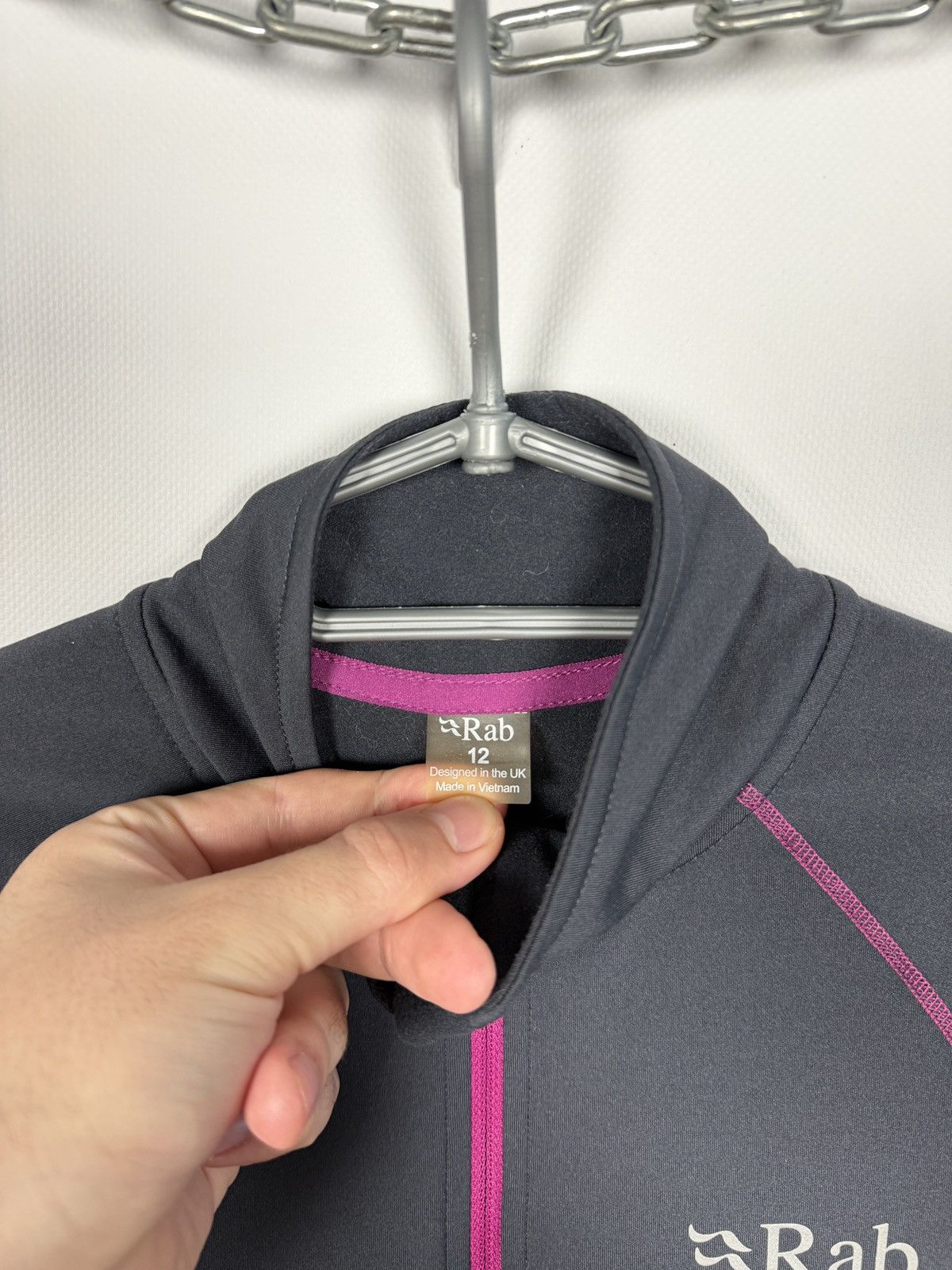 Rab RAB Flux Pull-On Long Sleeve Top Half Zip Outdoor Size 12 Size M / US 6-8 / IT 42-44 - 8 Thumbnail
