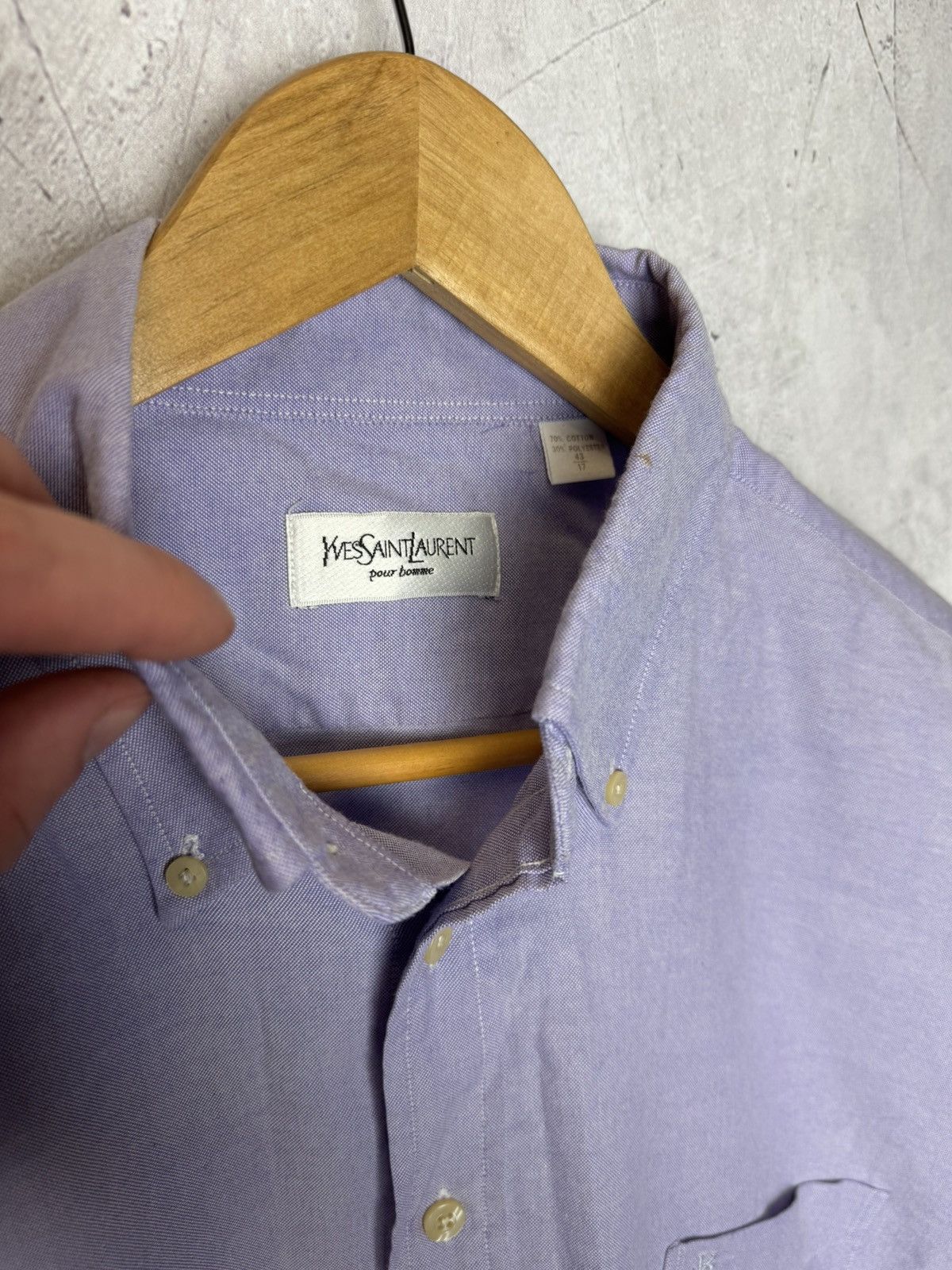 Vintage × Yves Saint Laurent YSL Yves Saint Laurent Shirt Vintage 90s Size US M / EU 48-50 / 2 - 3 Thumbnail