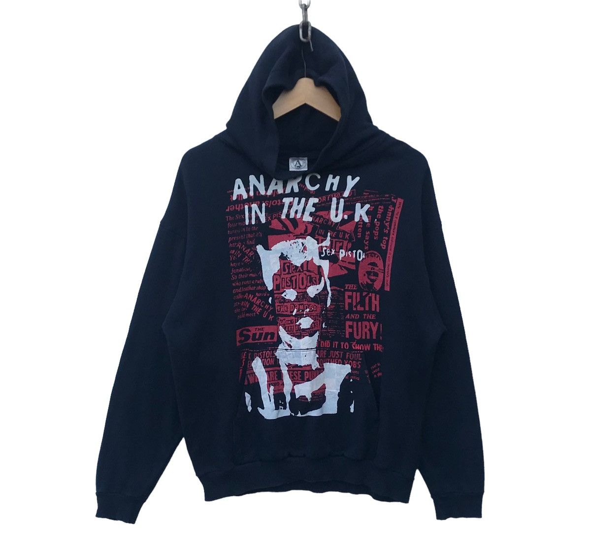 Band Tees Vintage Sex Pistols Anarchy in the UK Punk Sweater Hoodie Size US M / EU 48-50 / 2 - 1 Thumbnail