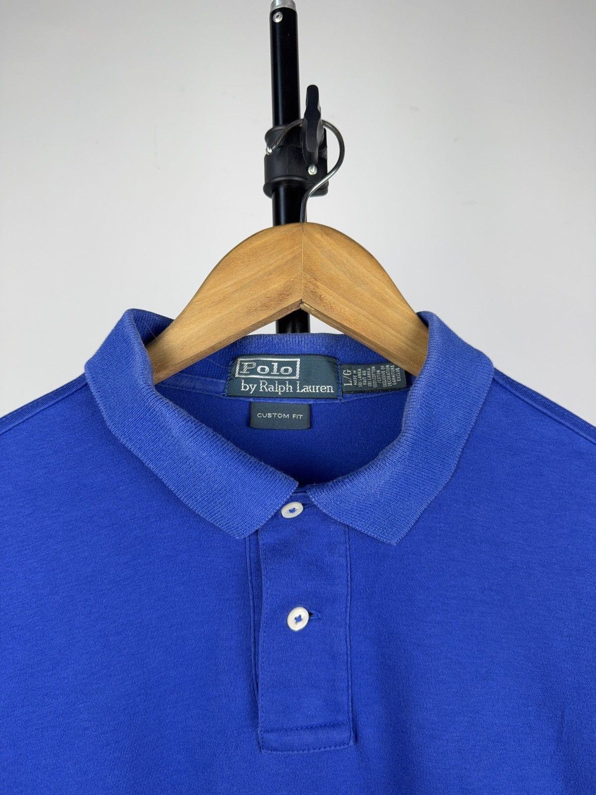 Polo Ralph Lauren Vintage 90s Retro Polo Ralph Lauren Basic Logo Polos Y2K Size US L / EU 52-54 / 3 - 2 Thumbnail