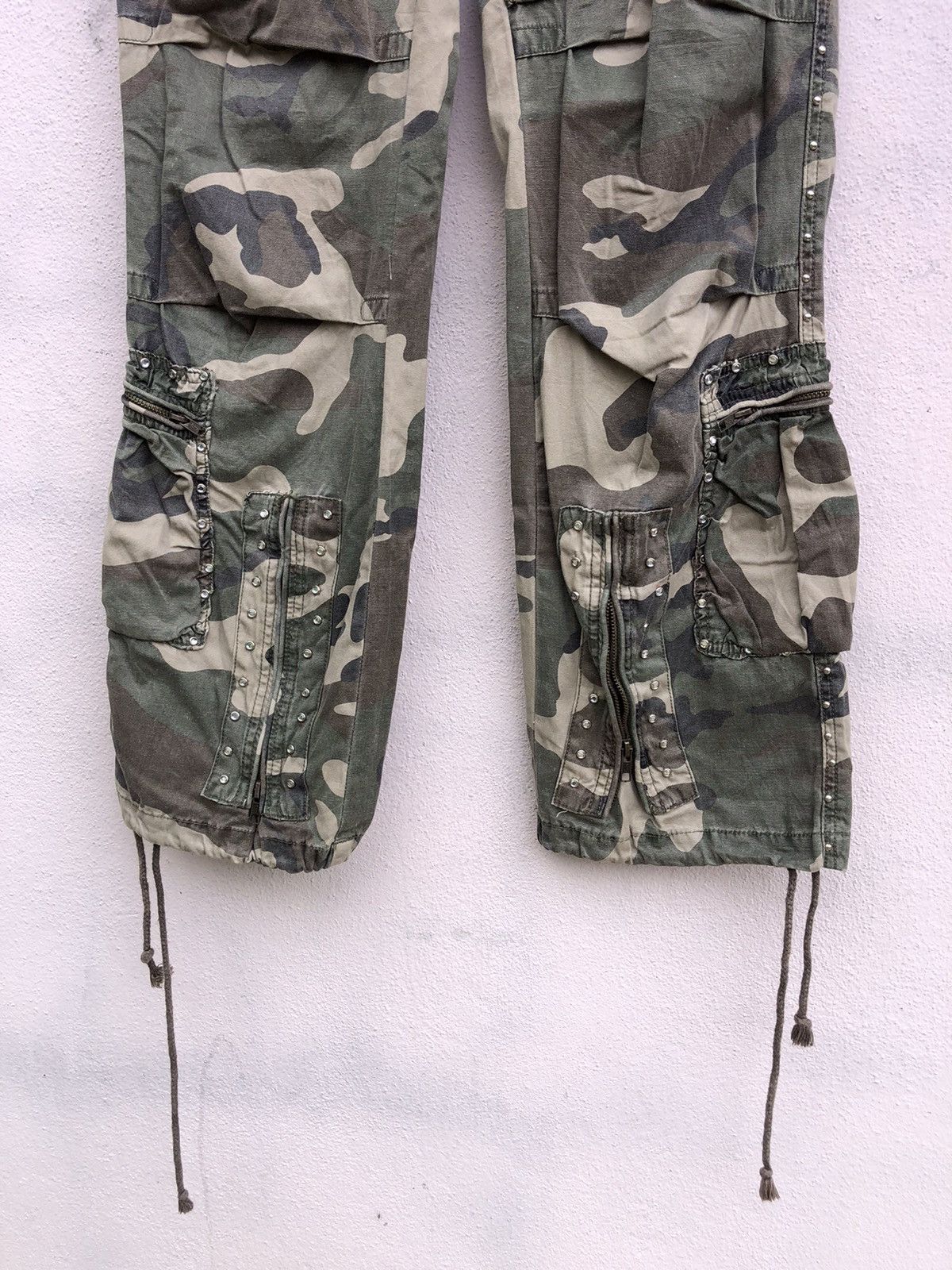 If Six Was Nine Malanalove Co Multiy Pocket Zipper Camo With Stud Size US 28 / EU 44 - 5 Thumbnail