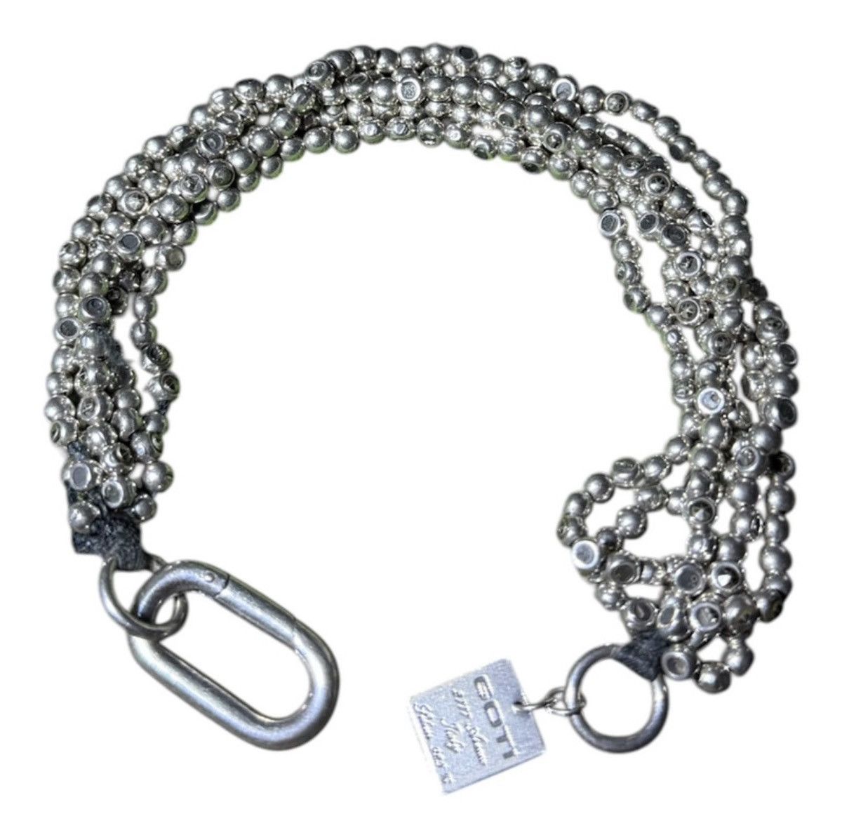 Goti Goti Avant Garde 925 Silver Bracelet Size ONE SIZE - 1 Thumbnail