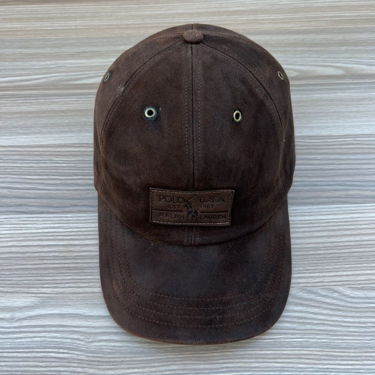 Polo Ralph Lauren Polo Ralph Lauren Leather Hat. Size ONE SIZE - 1 Thumbnail