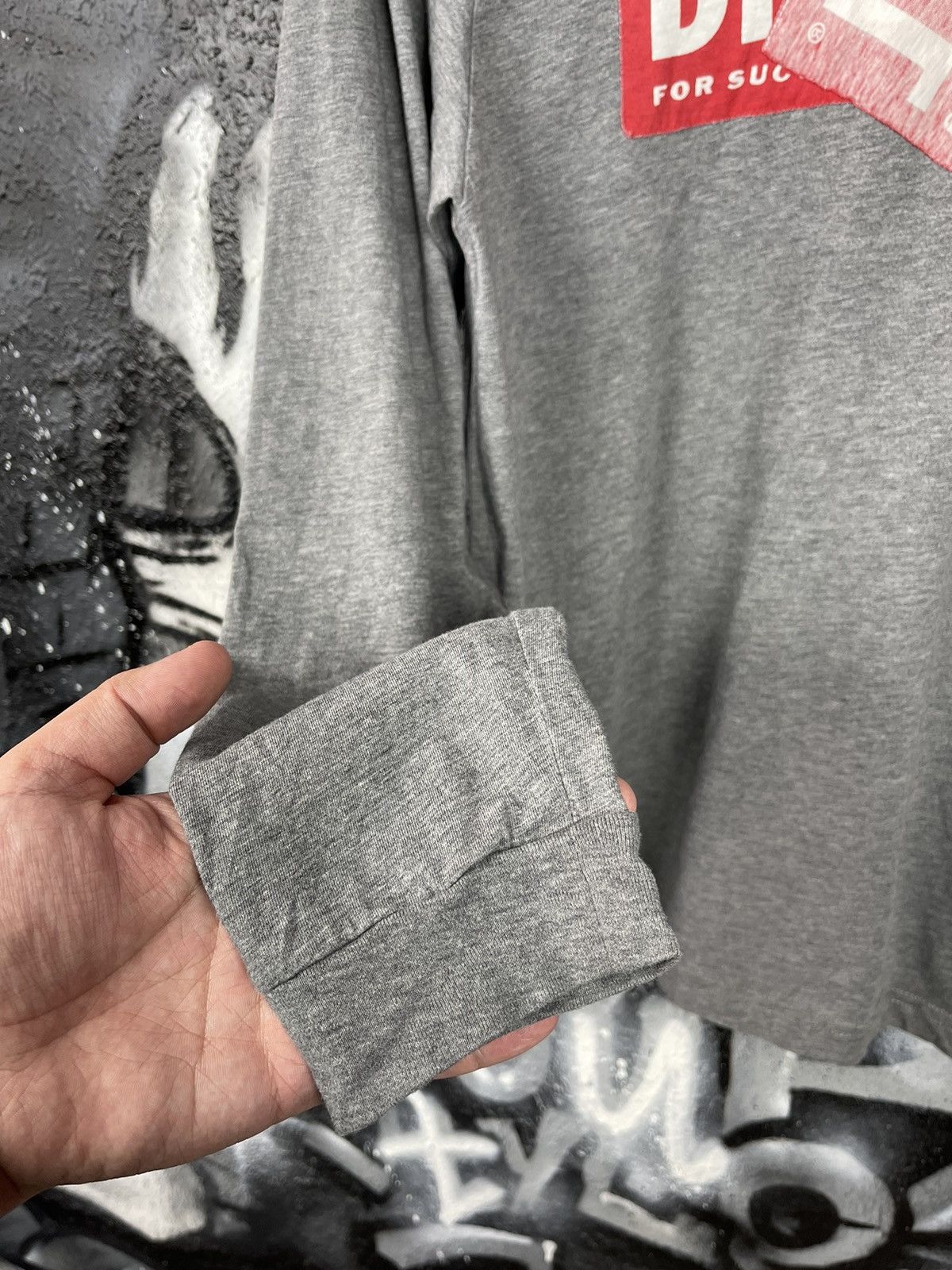 Designer × Diesel Diesel Box Logo Longsleeve Woman’s Size M Size M / US 6-8 / IT 42-44 - 8 Thumbnail