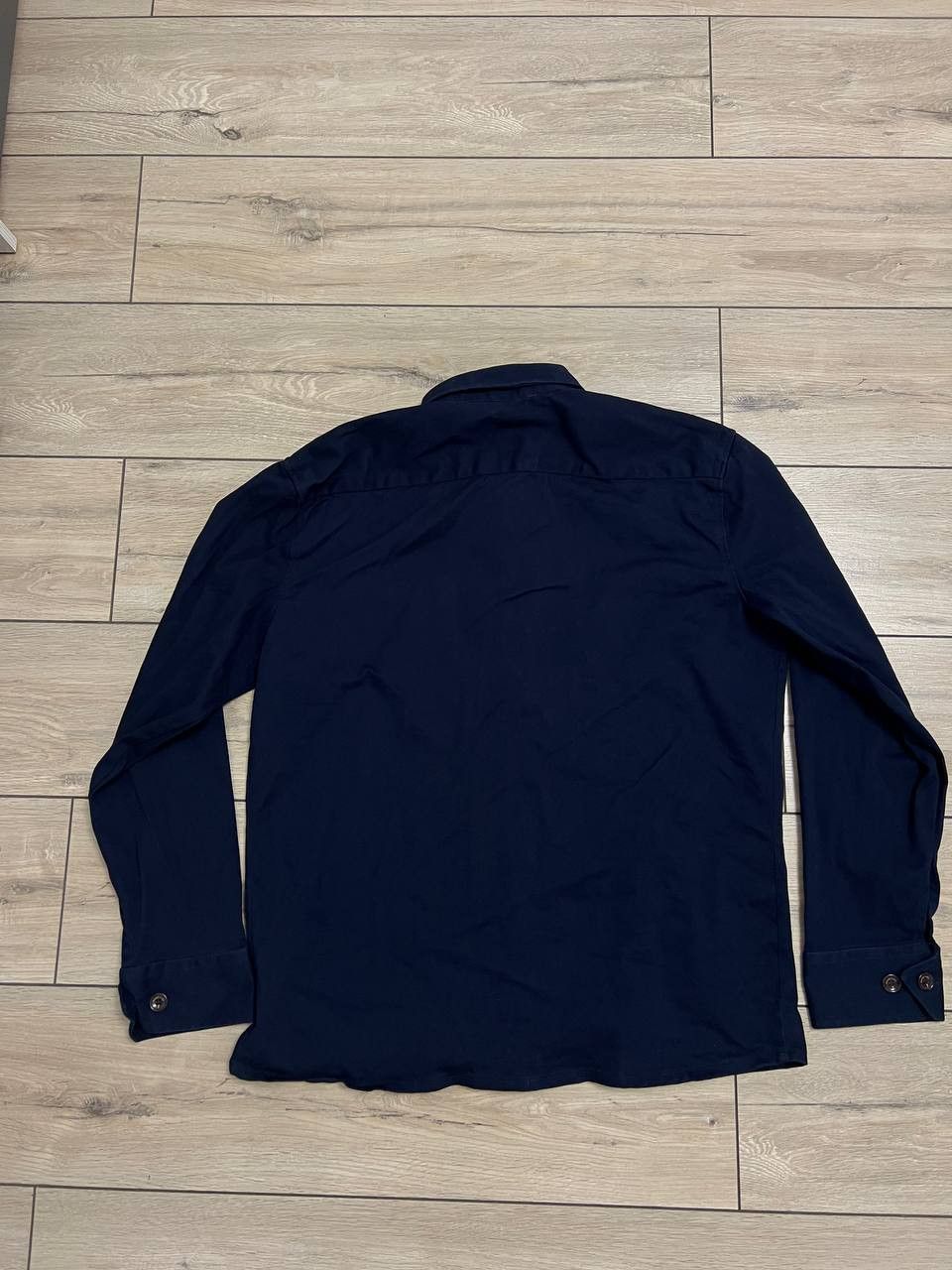 Percival Percival Wellington Over Shirt WorkShirt Navy Blue XL Size US XL / EU 56 / 4 - 7 Thumbnail