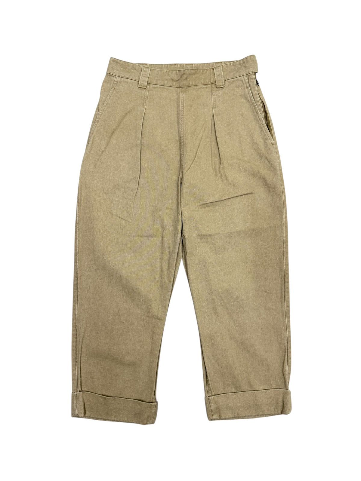 Margaret Howell Margaret Howell MHL Baggy Side Zipper Pants Size US 30 / EU 46 - 1 Thumbnail