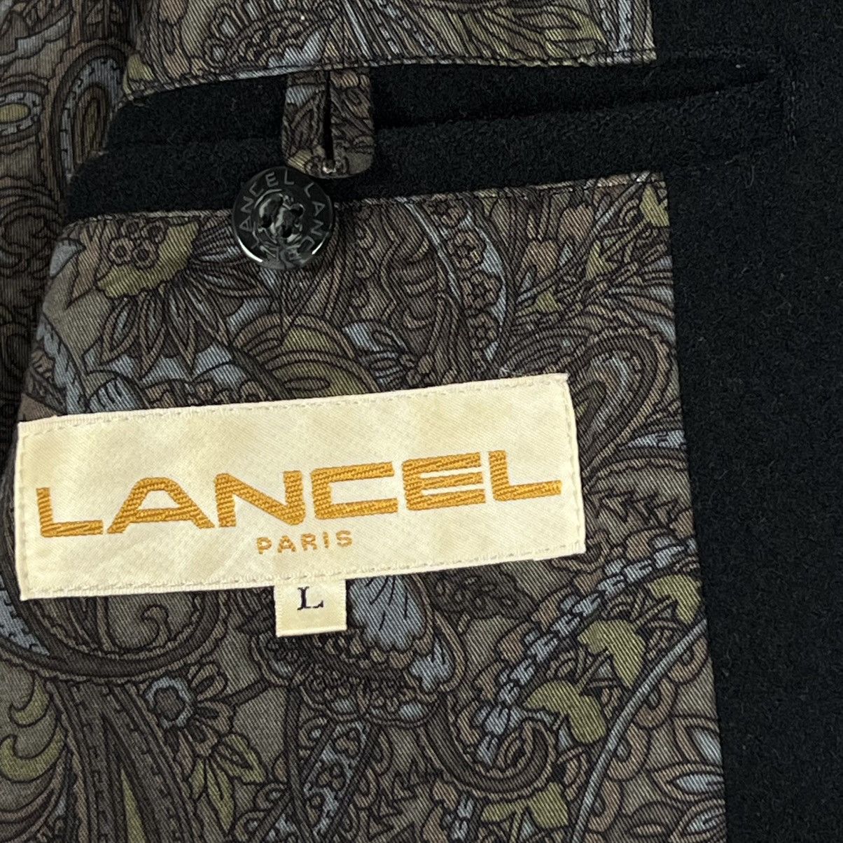 Lancel 80s Vintage Lancel Paris Wool Jacket Size US L / EU 52-54 / 3 - 8 Thumbnail