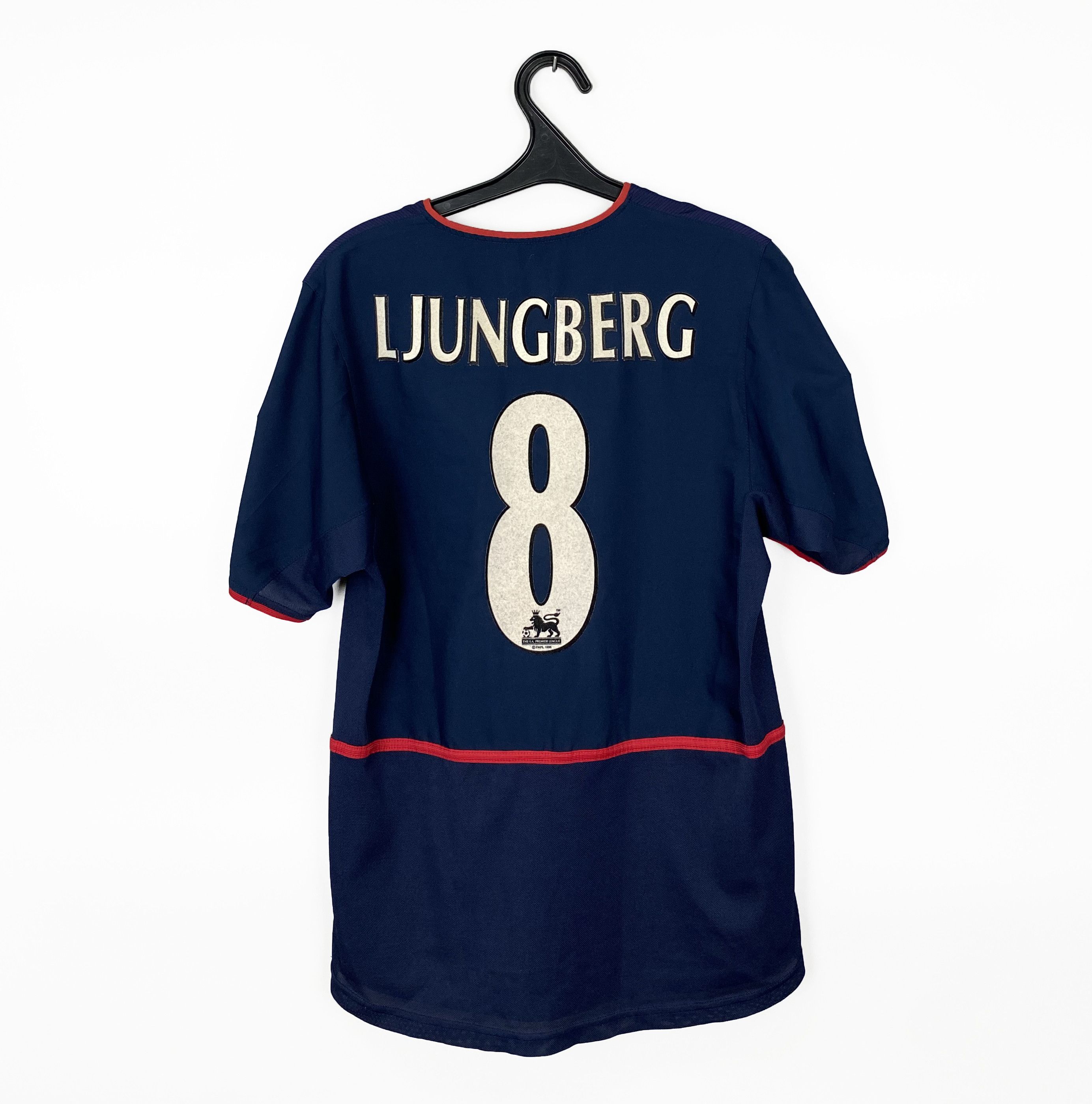 Nike Vintage Nike ARSENAL FC LJUNGBERG 8 2002/03 Away Football Size US S / EU 44-46 / 1 - 1 Thumbnail