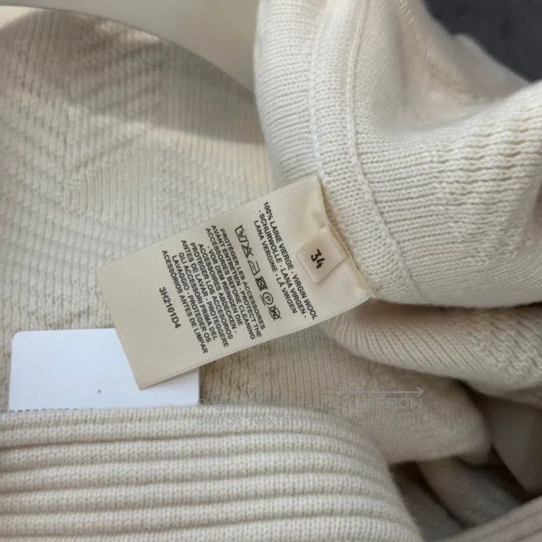 Hermes Hermes Autumn and Winter Cream White Wool Cloak Coat Size XXS / US 00 / IT 34 - 4 Thumbnail