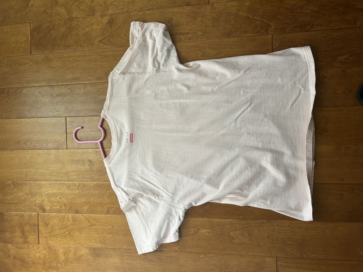 Supreme Supreme Mike Hill Runner Tee Peach SS17 Size US L / EU 52-54 / 3 - 3 Thumbnail