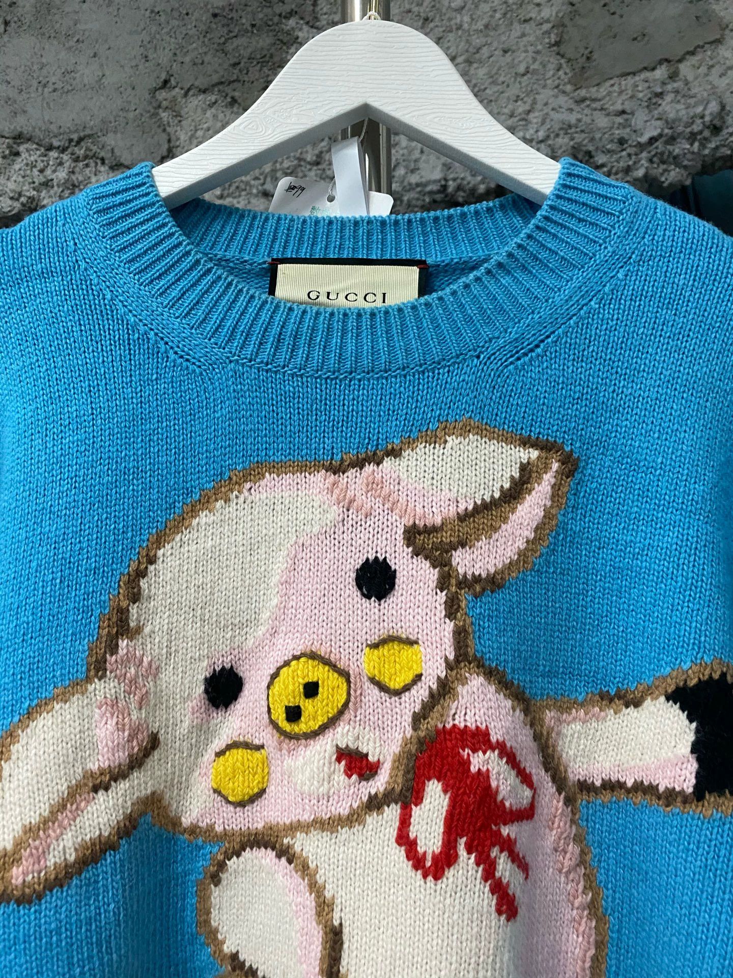 Gucci Gucci Pig Sweater L Near New Size L / US 10 / IT 46 - 3 Thumbnail