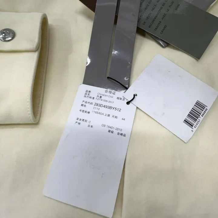 Dior Dior Dior Logo Pattern Long Sleeve Shirt 0079-2507 Size US M / EU 48-50 / 2 - 3 Thumbnail