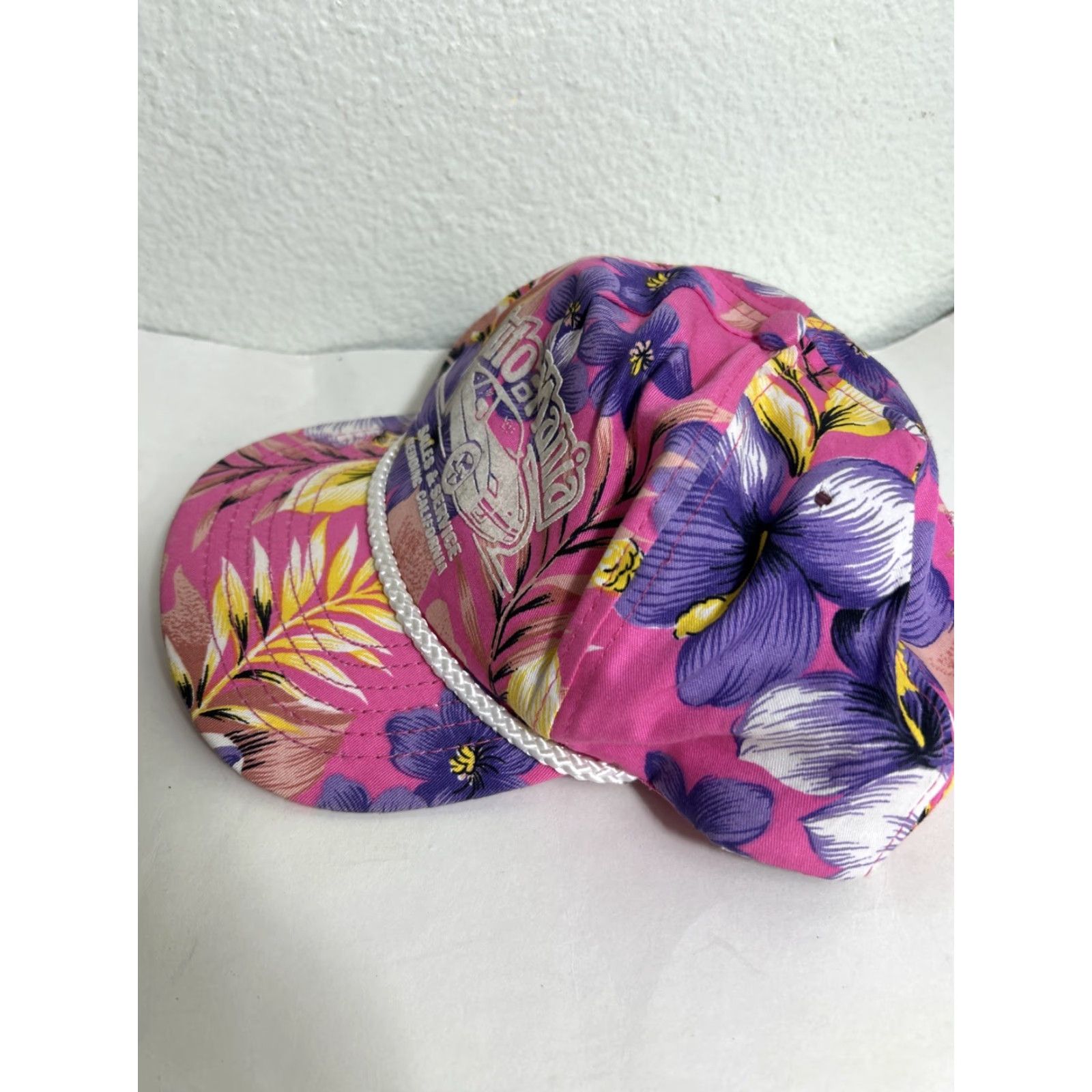 Pinko Vintage San Sun Snapback Hat Floral Pink Hawaiian Men's One Size User: Vintage San Sun Snapback Hat Floral Pink Hawaiian Men's One Size Size ONE SIZE - 7 Thumbnail