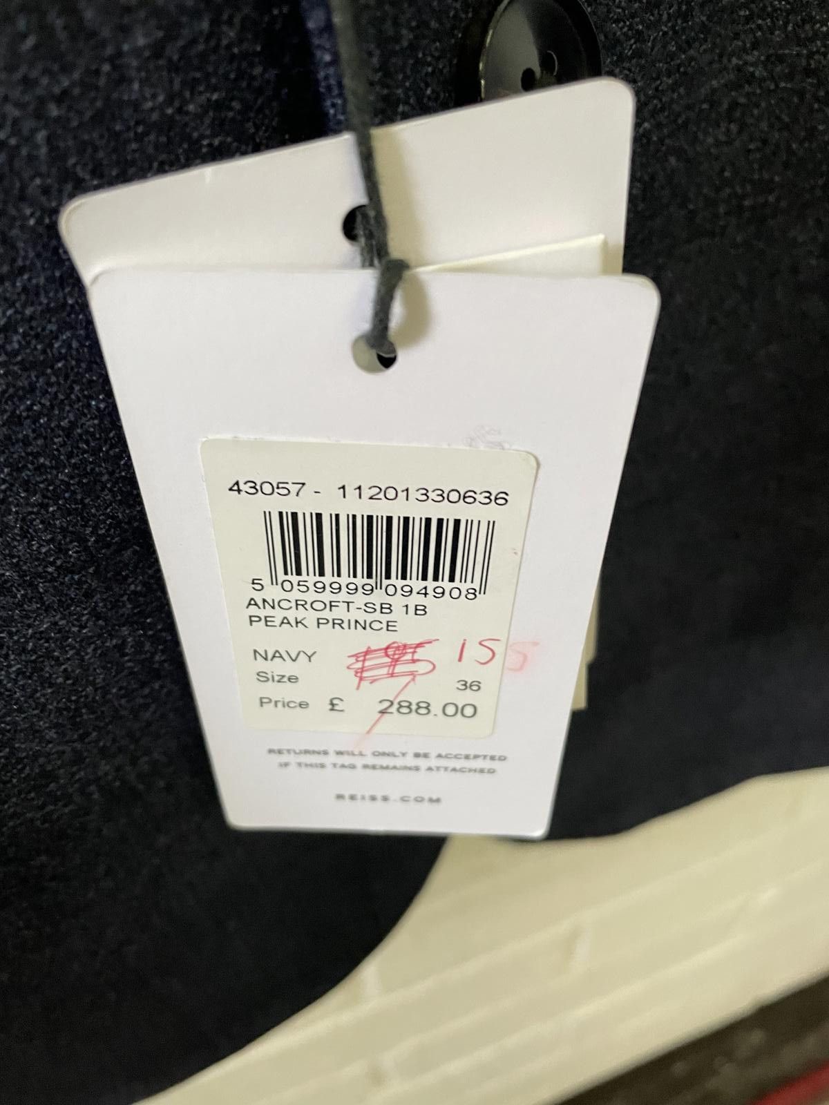 Reiss Reiss Mens Wool Blend Blazer - Chest 36 Inch Size 36R - 5 Thumbnail
