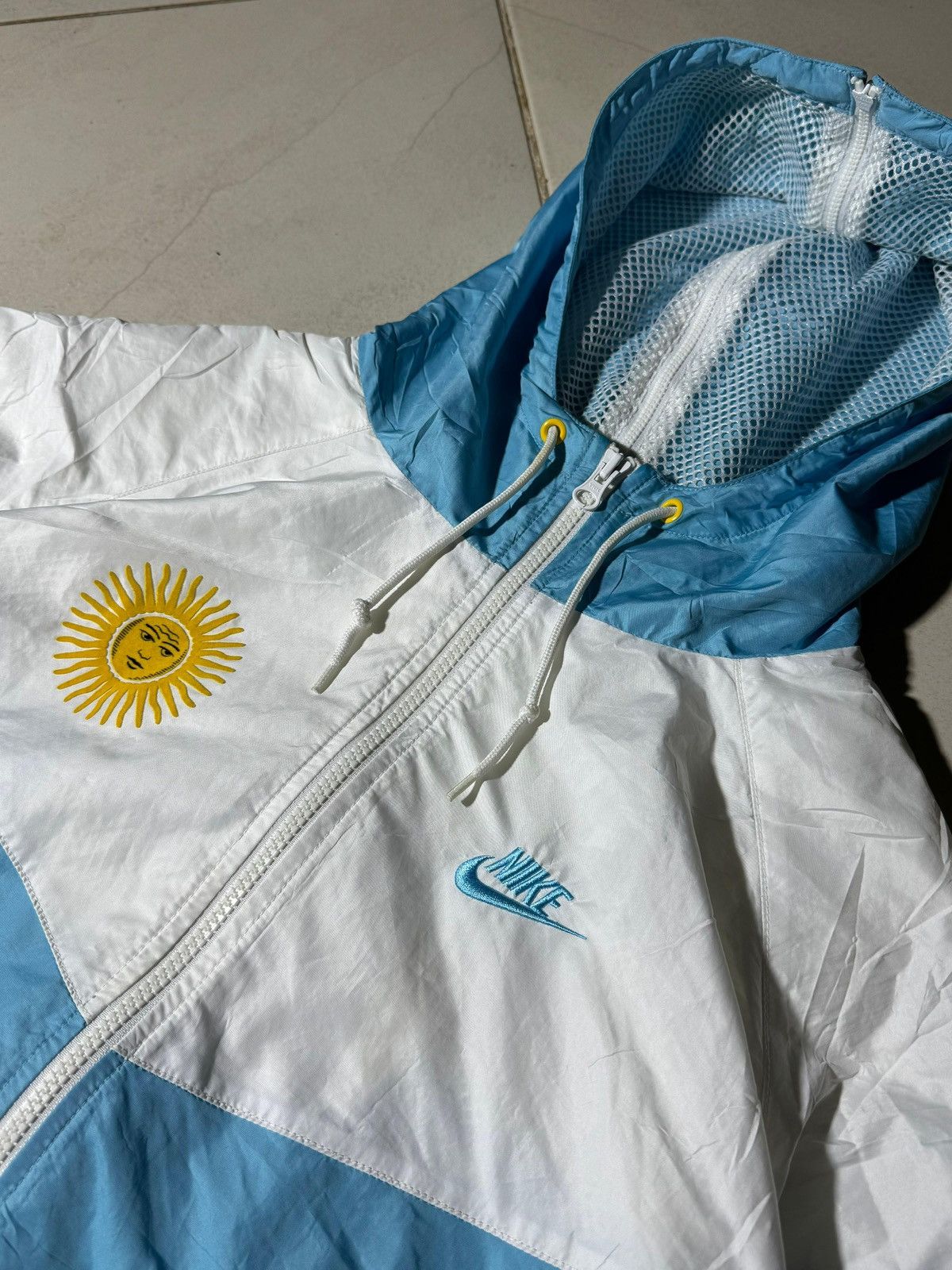 Nike Argentina word cup 2001 windbreaker Size US M / EU 48-50 / 2 - 2 Thumbnail