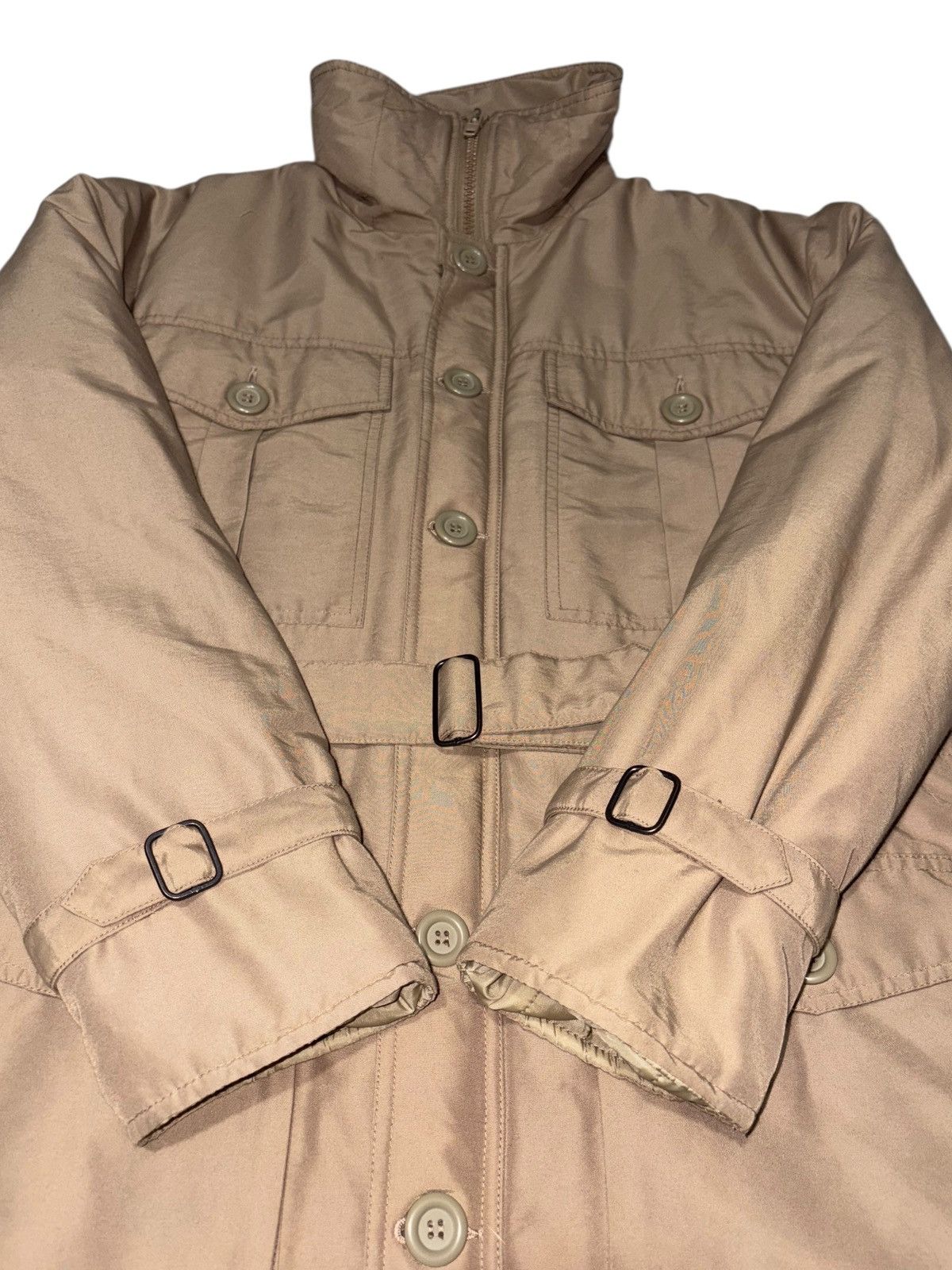 Dior Vintage 1980s Dior Trench Coat Parka Cargo Military Jacket Size US M / EU 48-50 / 2 - 9 Thumbnail