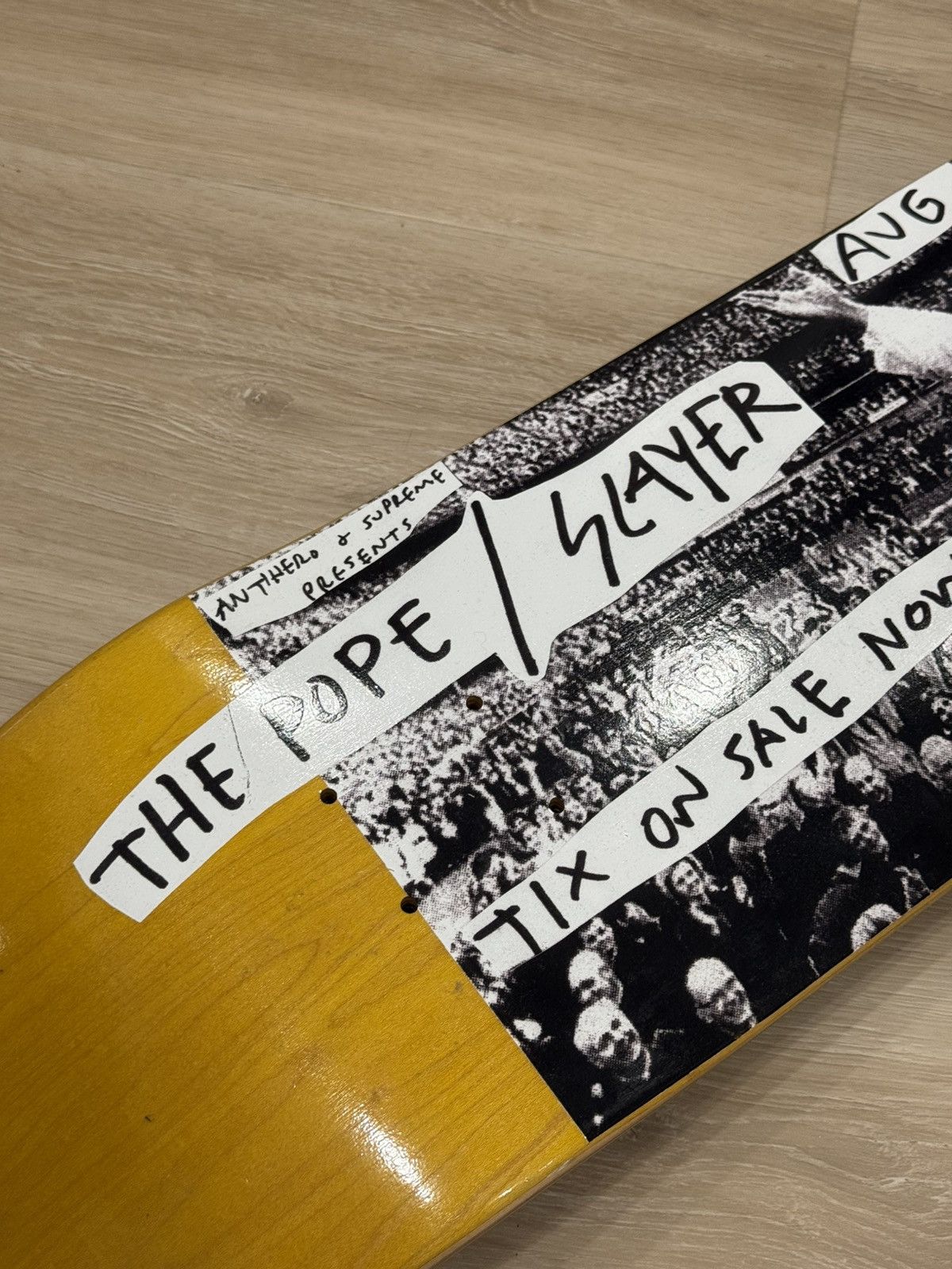 Antihero × Supreme Supreme Antihero Pope Slayer Skateboard Deck Size ONE SIZE - 4 Thumbnail