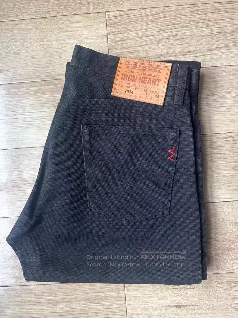 Iron Heart Iron Heart Jeans, black heavy canvas Size US 32 / EU 48 - 1 Thumbnail