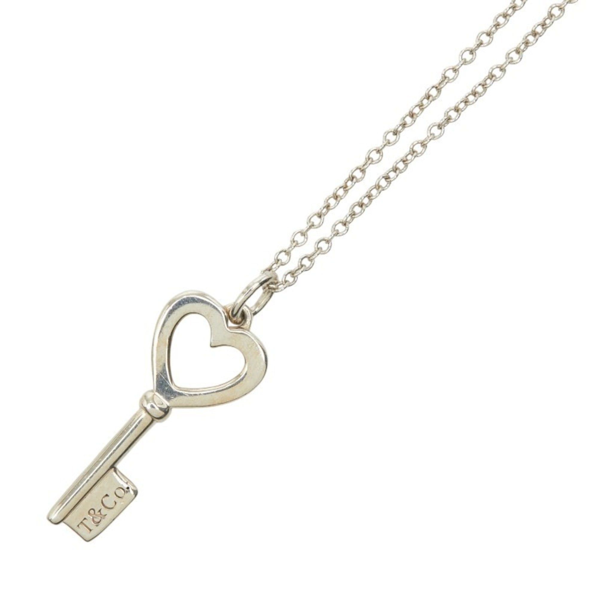 Tiffany & Co. Tiffany & Co. Heart Key Necklace, SV925 Silver, Women's. Size ONE SIZE - 1 Thumbnail