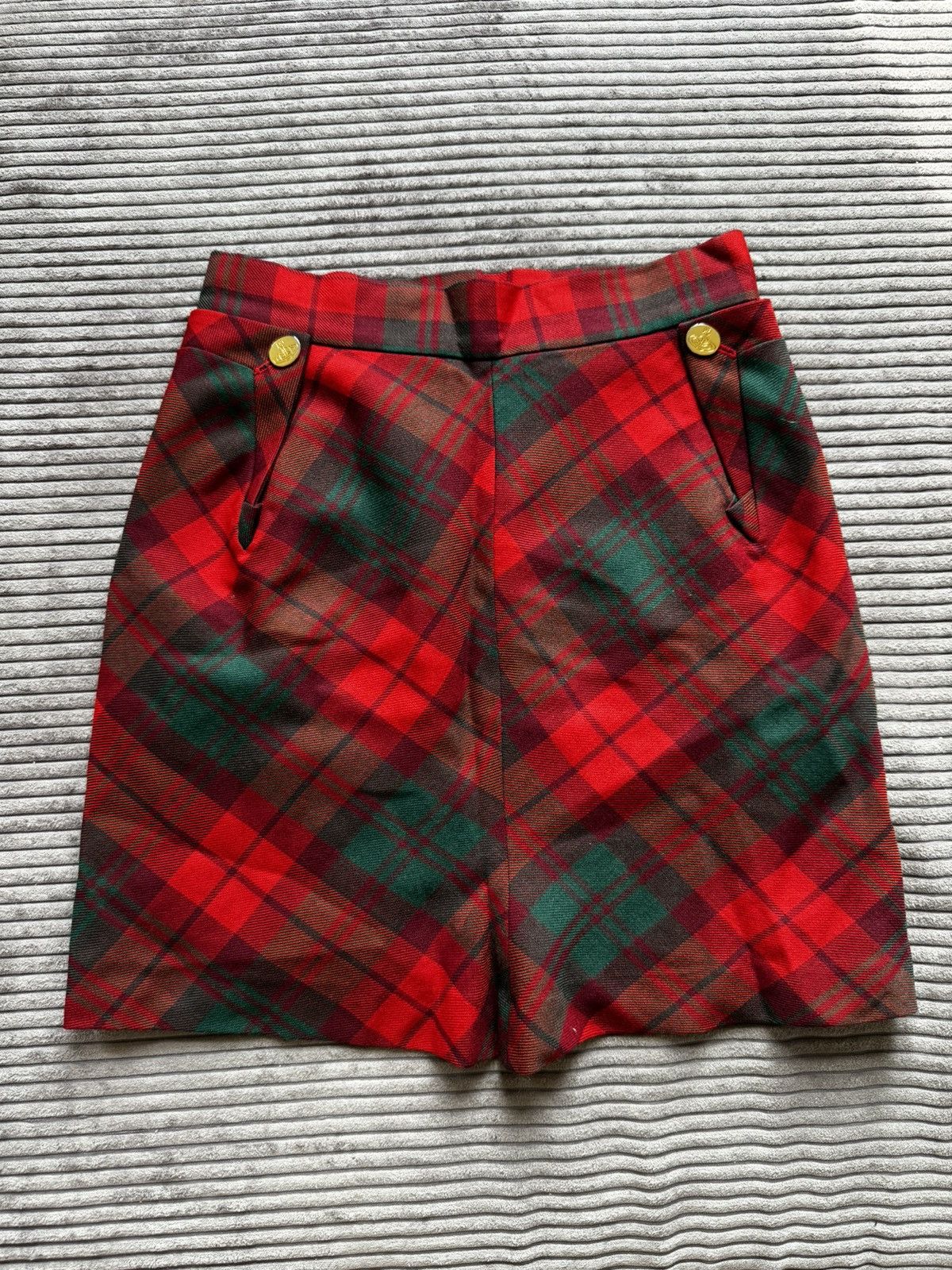 Vivienne Westwood 90s Runaway Vivienne Westwood Red Macpoiret Tartan Skirt Rar Size 28" / US 6 / IT 42 - 3 Thumbnail