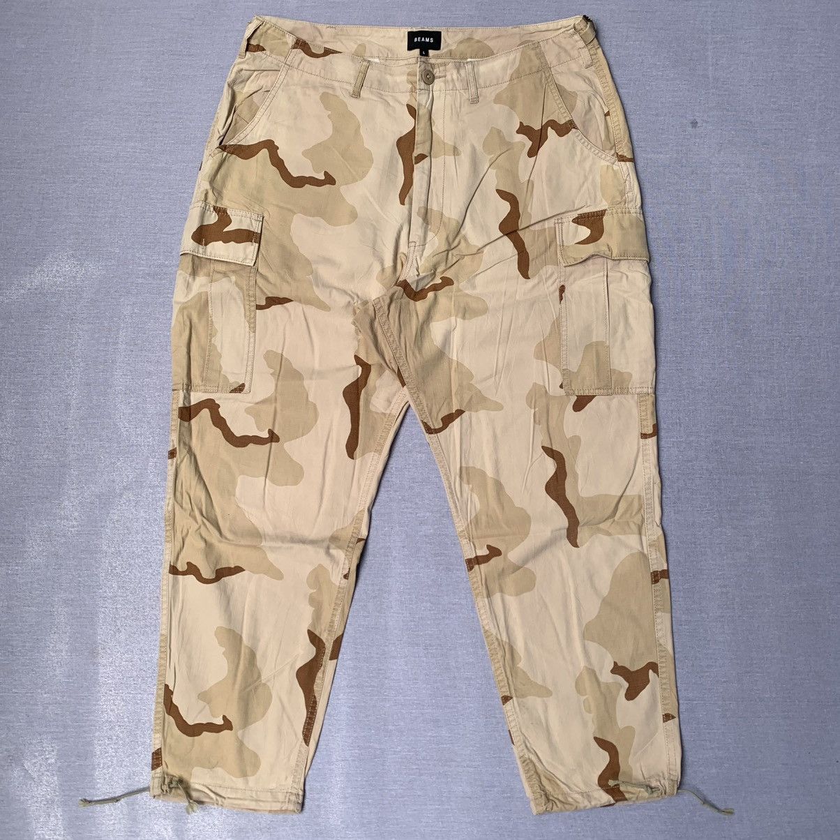 Beams Plus Crazy beams japan cargo printed pants Size US 32 / EU 48 - 1 Thumbnail