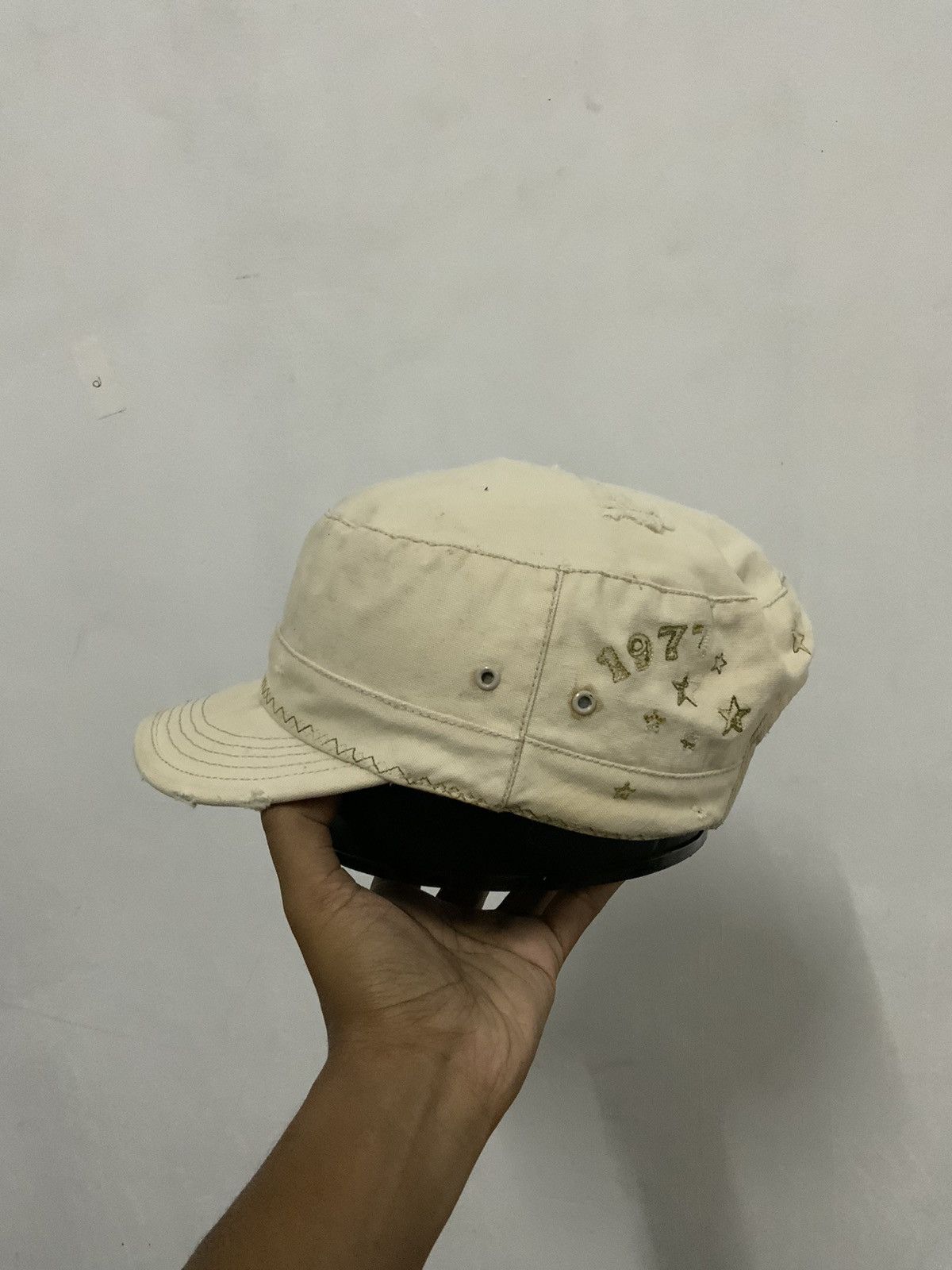 Japanese Brand Distressed Patrol Snapback Hat Size ONE SIZE - 2 Thumbnail