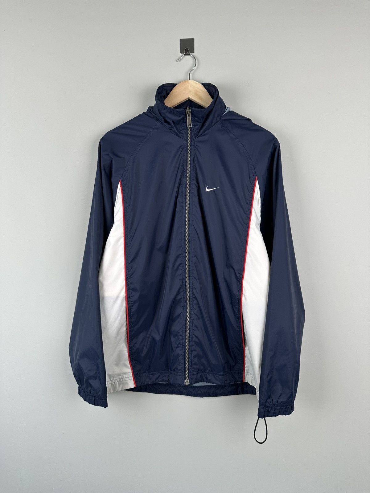 Nike × Vintage Vintage Y2k Nike Big Swoosh Lightweight Jacket Size US M / EU 48-50 / 2 - 1 Thumbnail