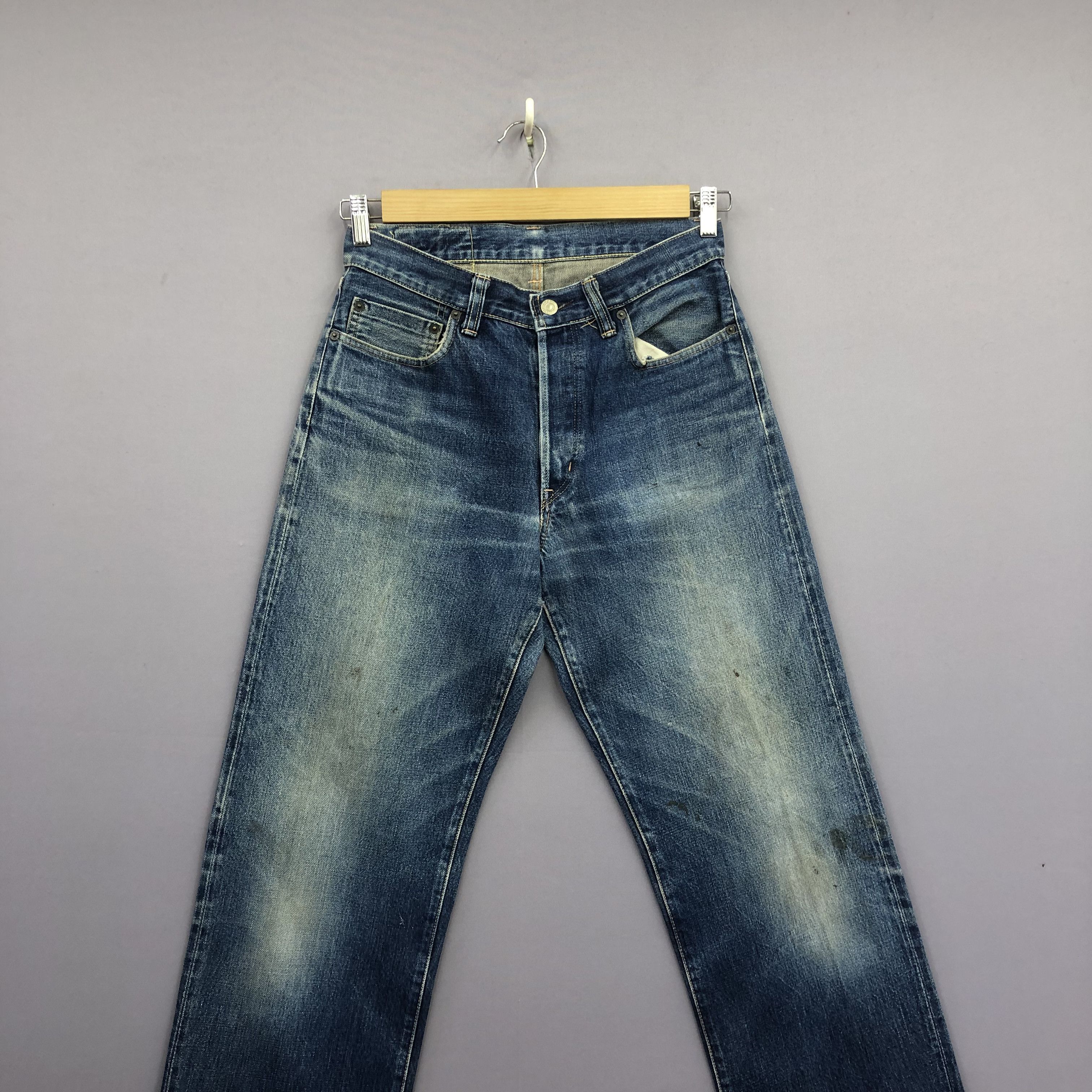 HOLLYWOOD RANCH MARKET Hollywood Ranch Market Selvedge Jeans HRM Redline Denim Size US 30 / EU 46 - 3 Thumbnail