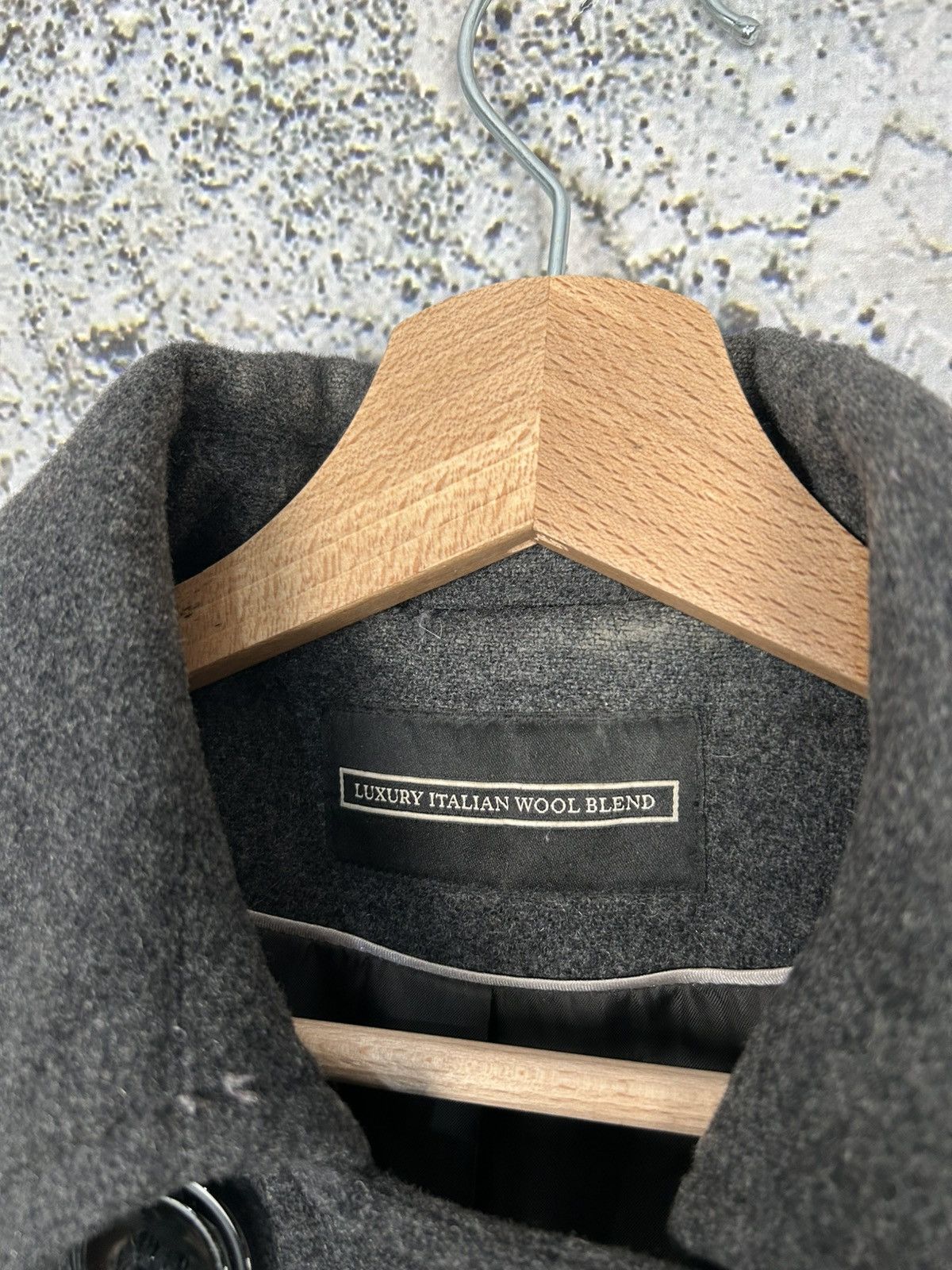 Vintage Vintage Wool Grey Coat Avant Garde Japanese Alternative Size US L / EU 52-54 / 3 - 5 Thumbnail
