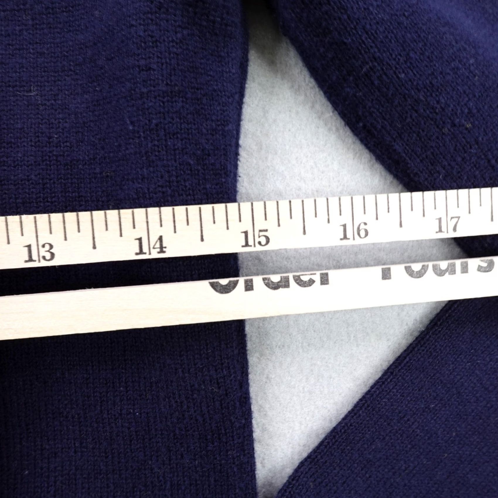 Ralph Lauren Lauren Ralph Lauren Hoodie Womens Medium Blue White Full Zip Sweatshirt Active Size M / US 6-8 / IT 42-44 - 5 Thumbnail