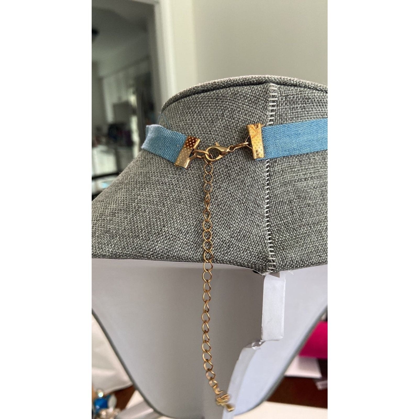 Other Light blue choker necklace Size ONE SIZE - 2 Thumbnail