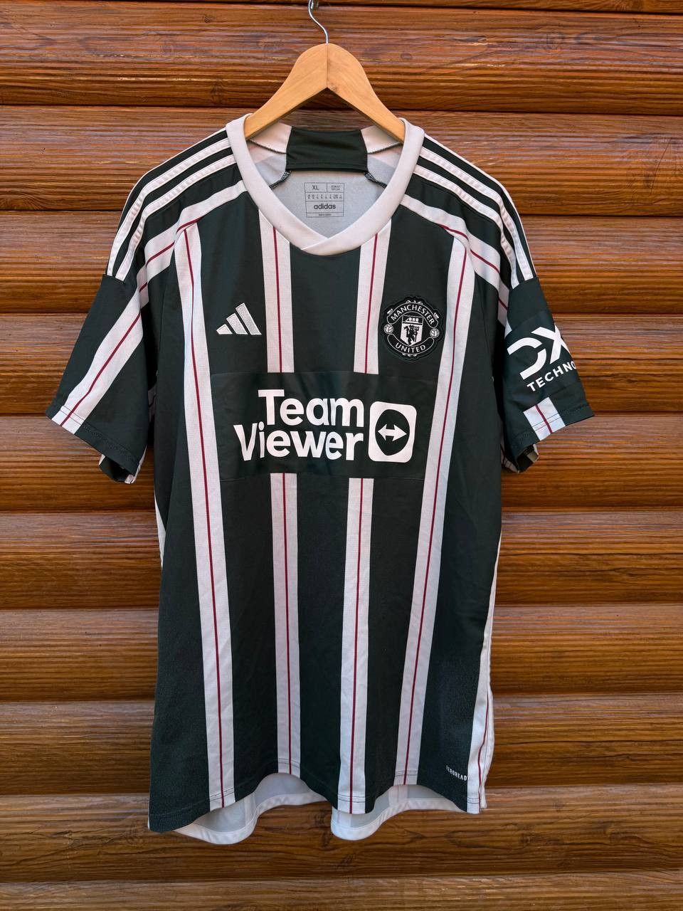 Adidas MANCHESTER UNITED 2023/2024 FOOTBALL SHIRT JERSEY ADIDAS Size US XL / EU 56 / 4 - 1 Thumbnail