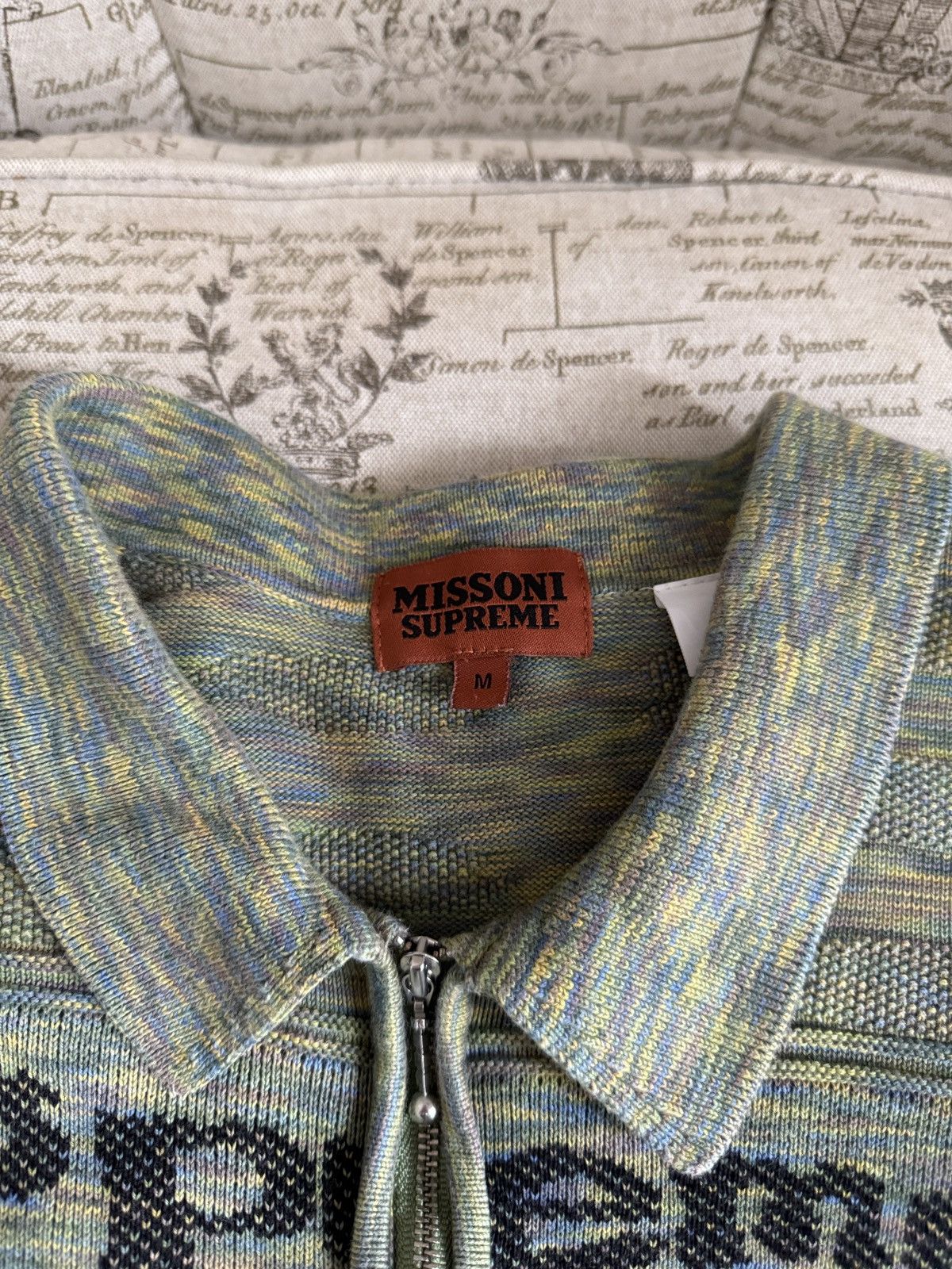 Missoni × Supreme Supreme x Missoni quarter zip up Polo Size US L / EU 52-54 / 3 - 3 Thumbnail