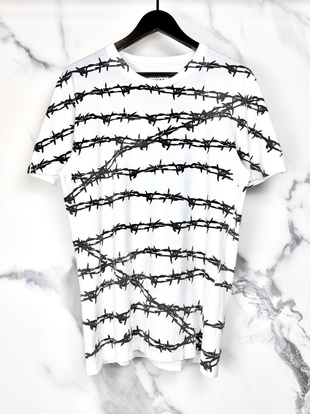 Maison Margiela Martin Margiela 10 Fingerprint Print T-shirt SS09