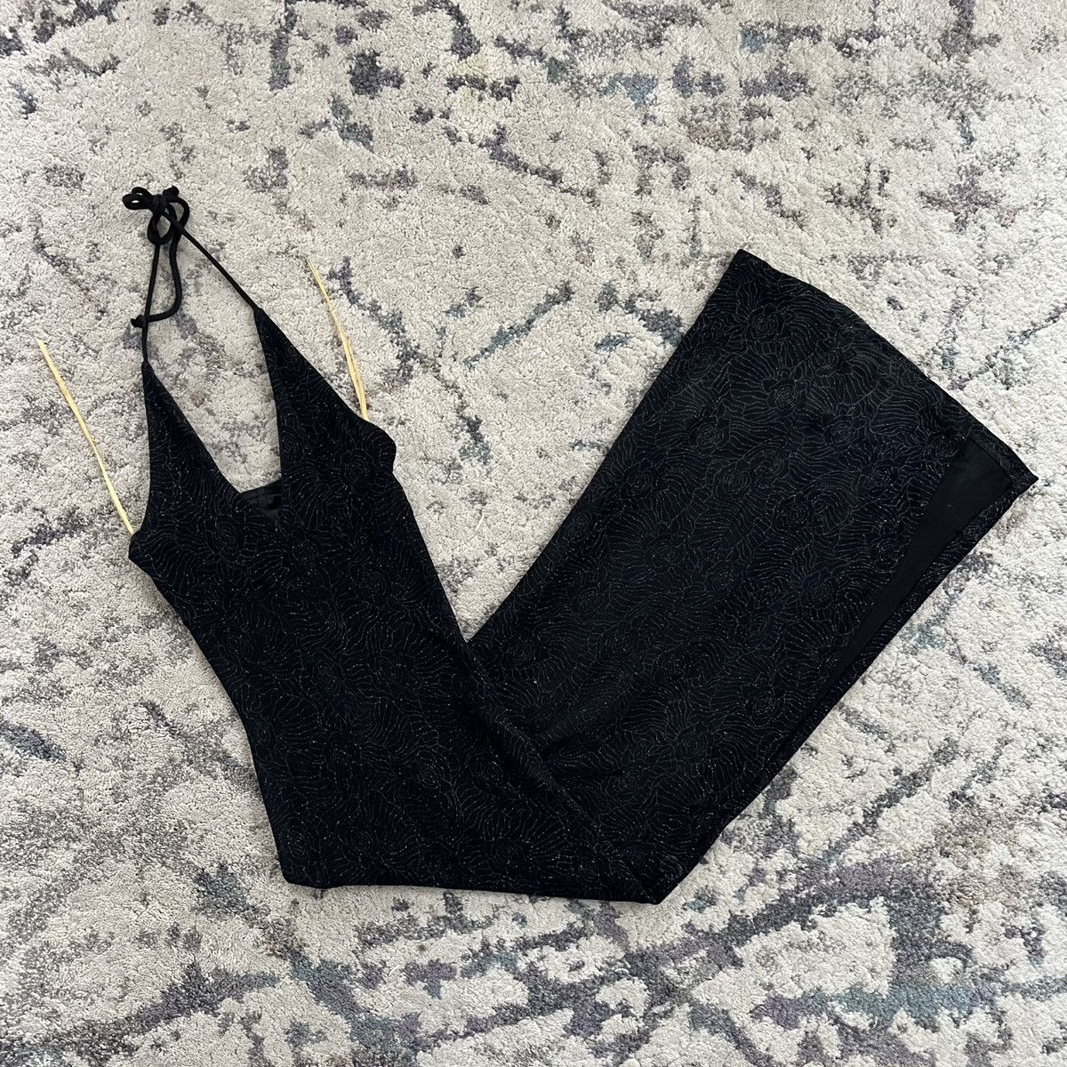 Other Vintage Black Maxi Dress Size XS / US 0-2 / IT 36-38 - 1 Thumbnail