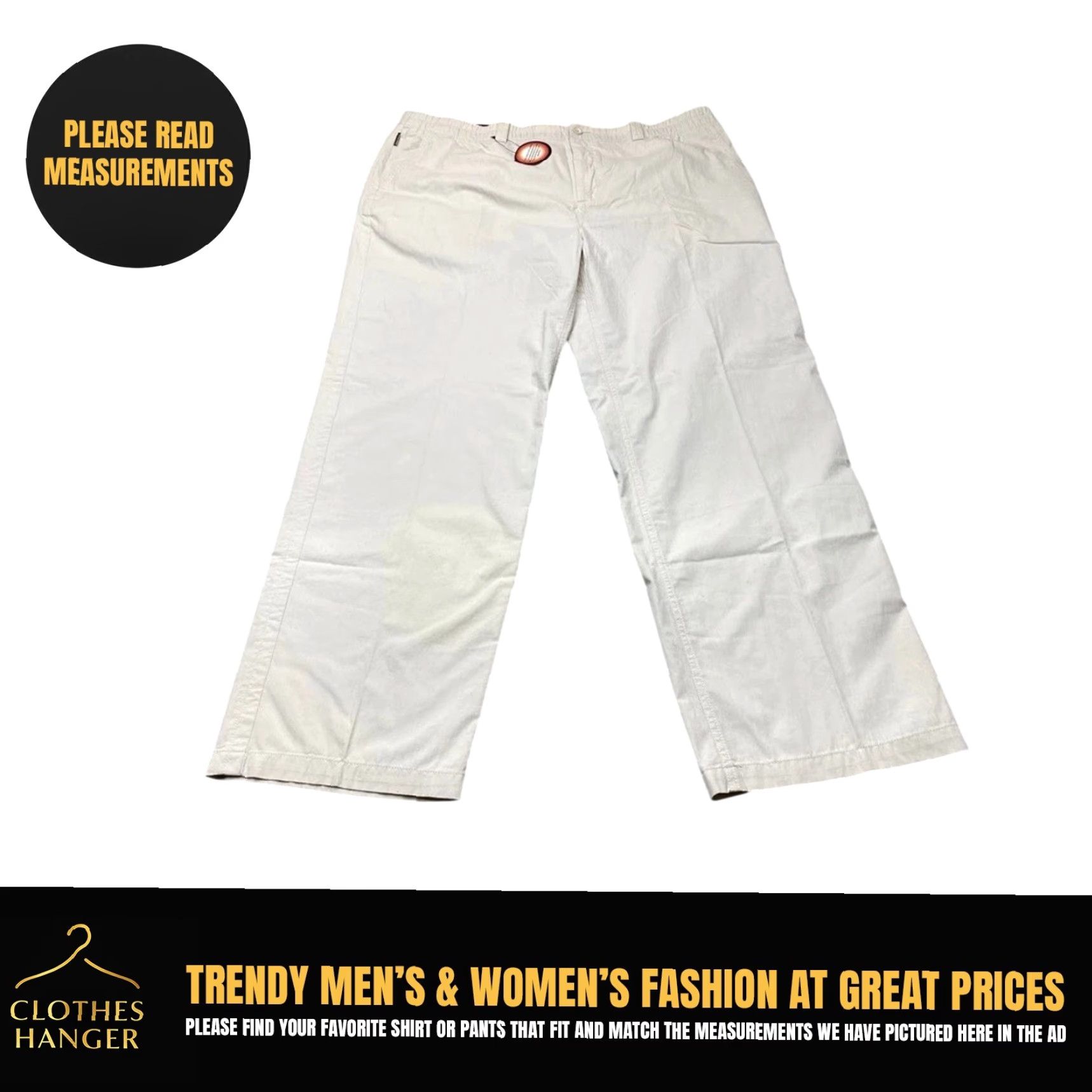 Weatherproof VINTAGE Weatherproof Pants Mens XL 42-44x32 Oatmeal Comfort Waist Easy Care NWT Weatherproof Pants Mens XL 42-44x32 Oatmeal Comfort Waist Easy Care Size US 36 / EU 52 - 2 Thumbnail