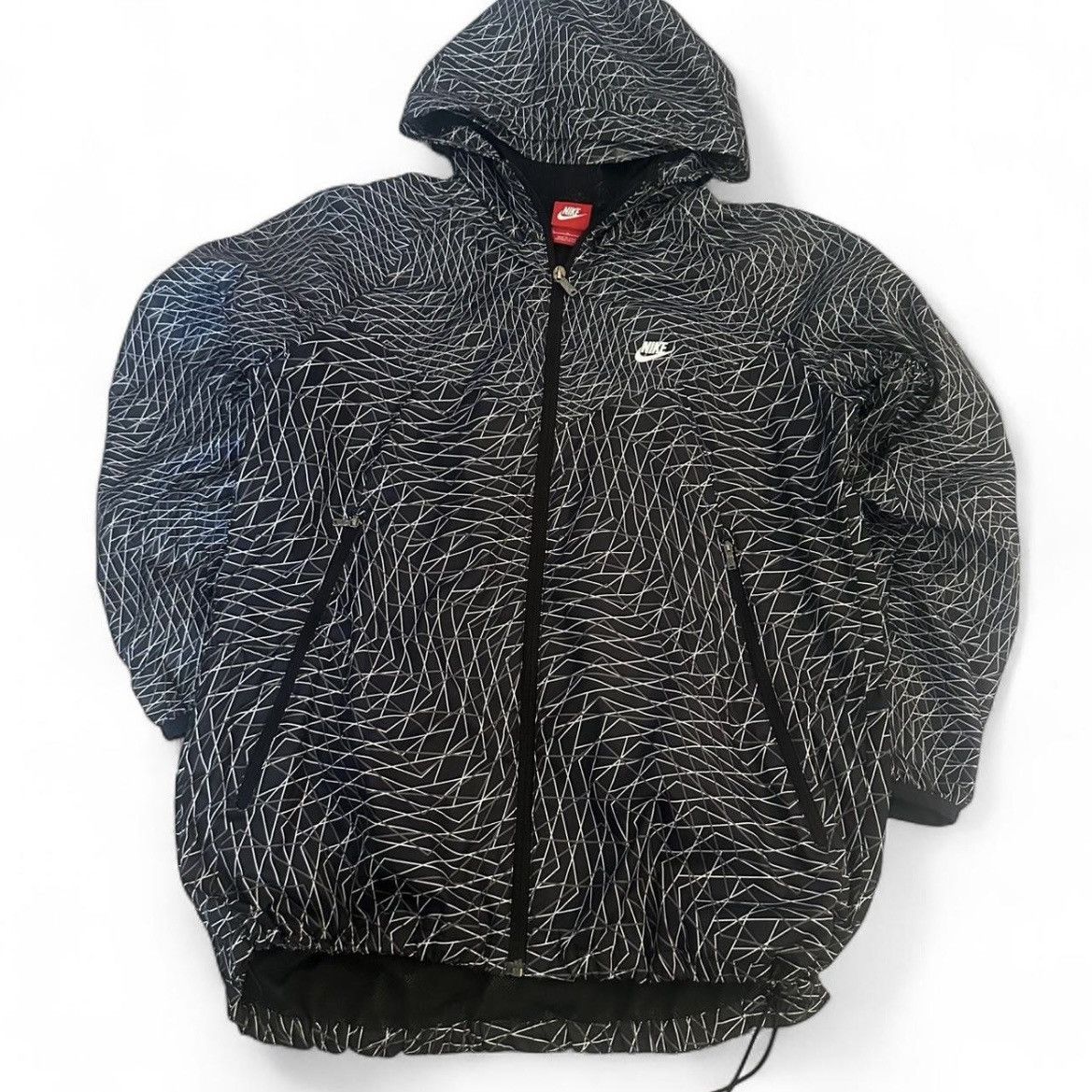 Nike × Stussy Nike X Stüssy Windrunner Jacket Off-Noir | Grailed