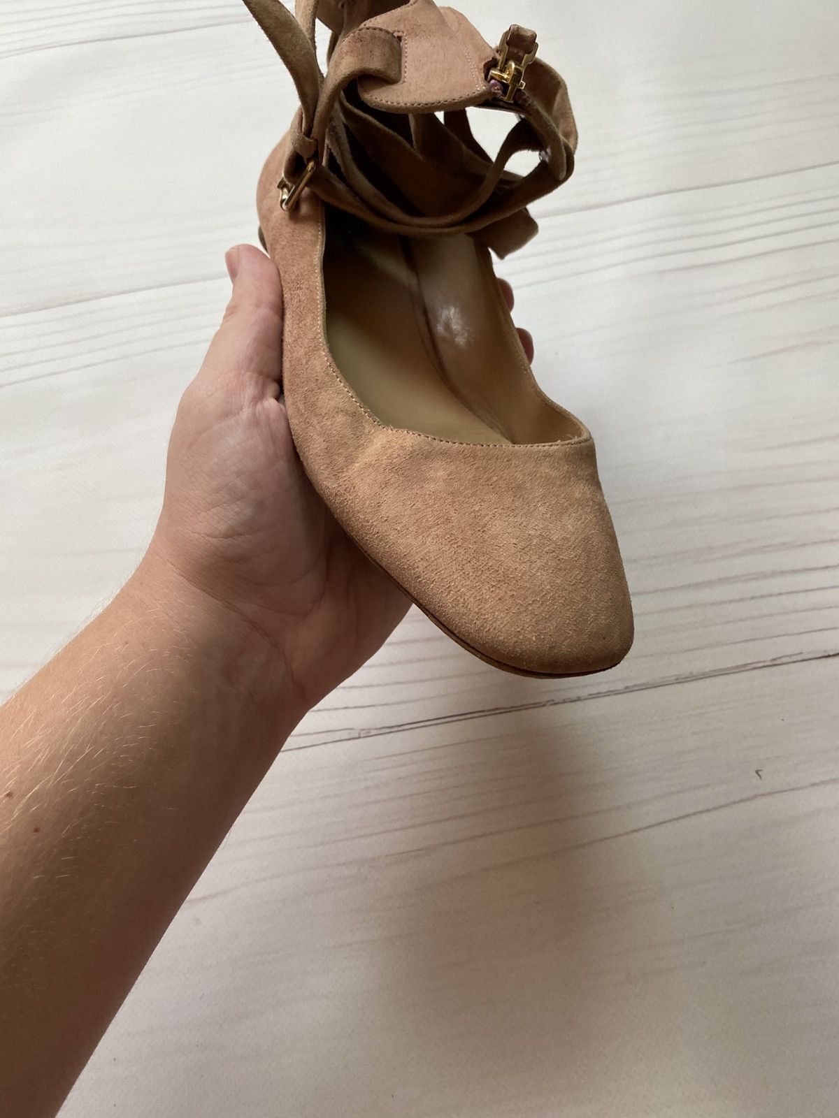 Valentino Luxury Valentino Garavani ballerina designer worn flats Size US 8.5 / IT 38.5 - 16 Thumbnail