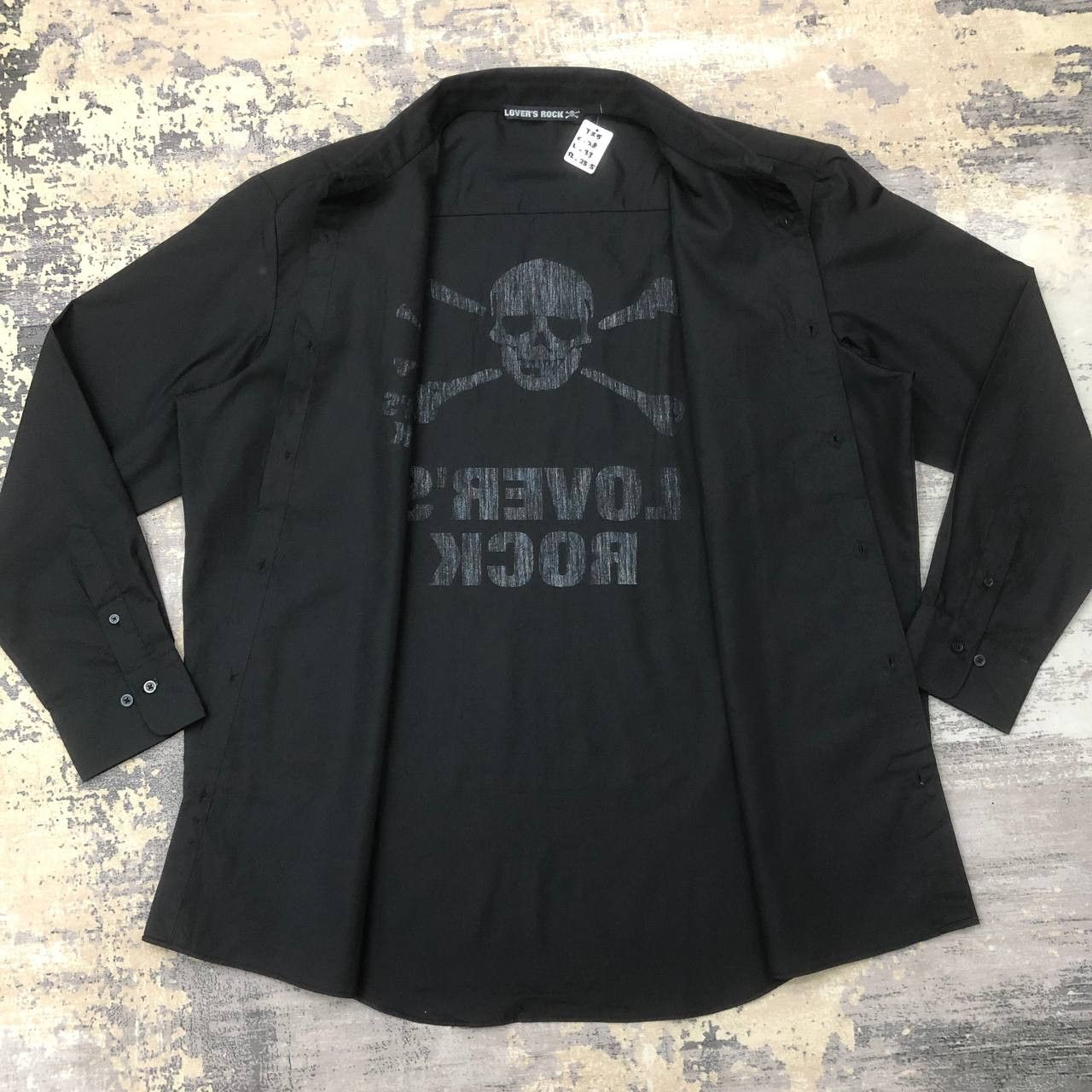 Japanese Brand T25 SUPER LOVER X LOVER'S ROCK SKULL PUNK SHIRTS Size US XL / EU 56 / 4 - 2 Thumbnail