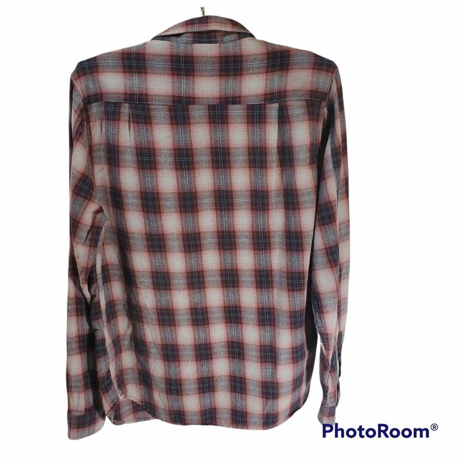 Comune Comune | Red Plaid Button Down Shirt | Size Medium Size US M / EU 48-50 / 2 - 4 Thumbnail
