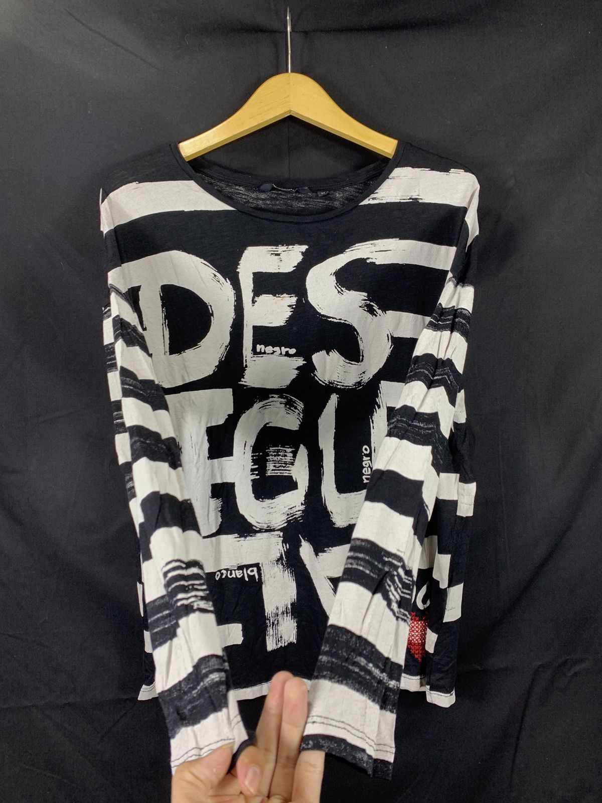 If Six Was Nine undefined japanese Gothic Punk Desigual longsleeve Size US M / EU 48-50 / 2 - 3 Thumbnail