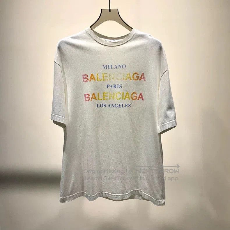 Other Balenciaga Printed Logo Short Sleeve T-Shirt. Size US XS / EU 42 / 0 - 1 Thumbnail