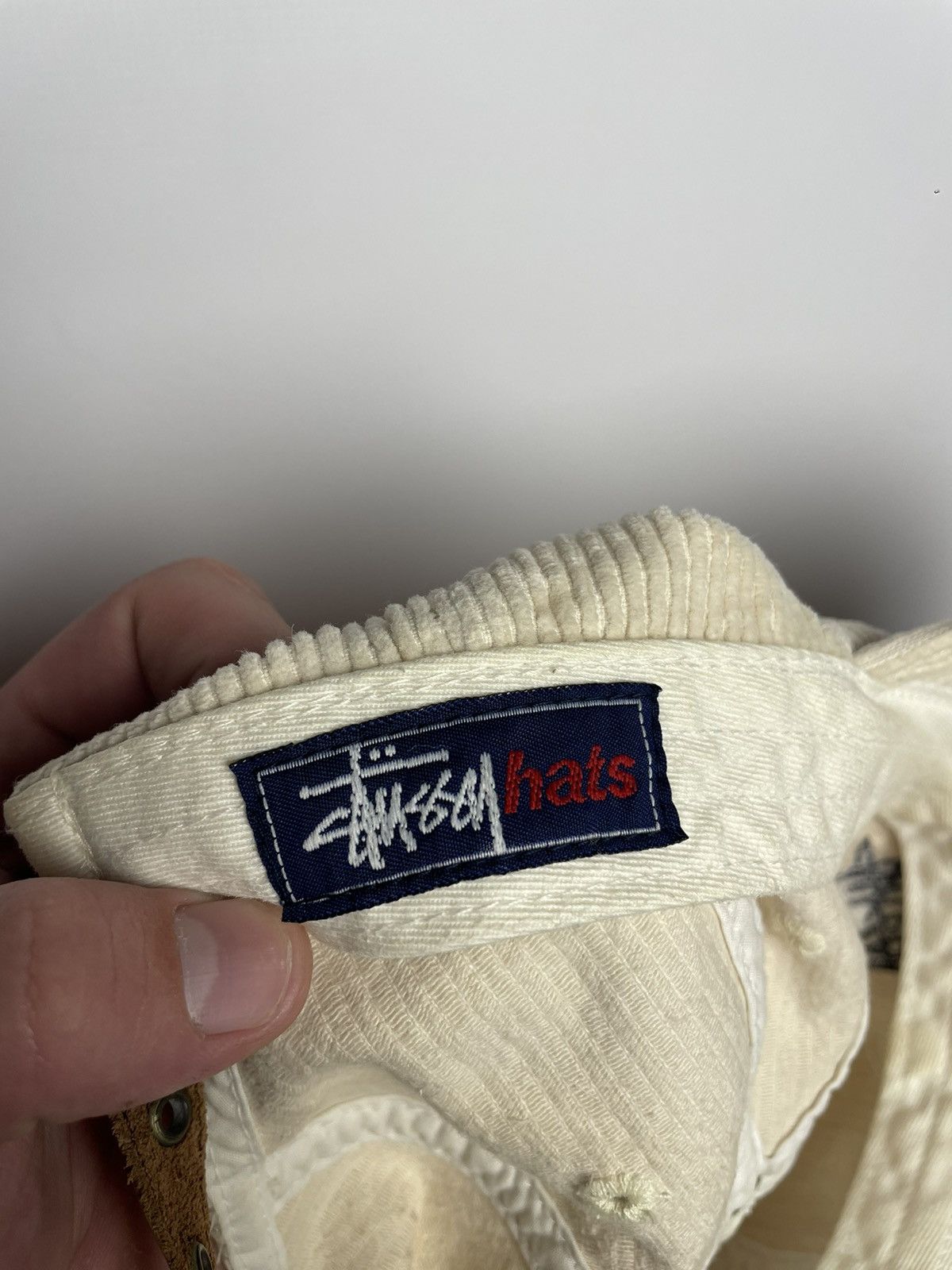 Stussy × Vintage RARE STUSSY Corduroy vintage cap Size ONE SIZE - 5 Thumbnail