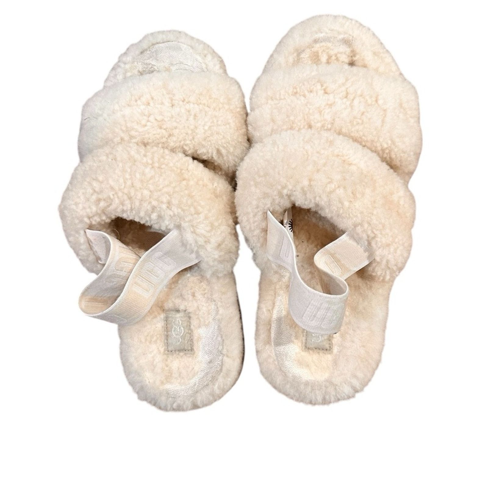 Ugg UGG Women's Oh Fluffita Slingback Sandals - Size 10 Size US 10 / IT 40 - 2 Thumbnail