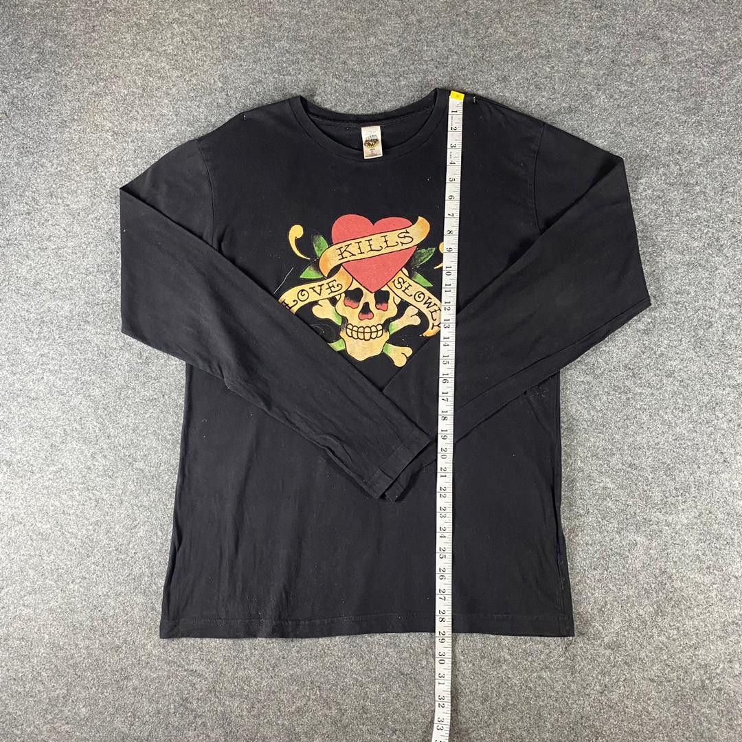 Ed Hardy Vintage Ed Hardy by Christian Audigier Long Sleeve Tshirt Size US L / EU 52-54 / 3 - 4 Thumbnail