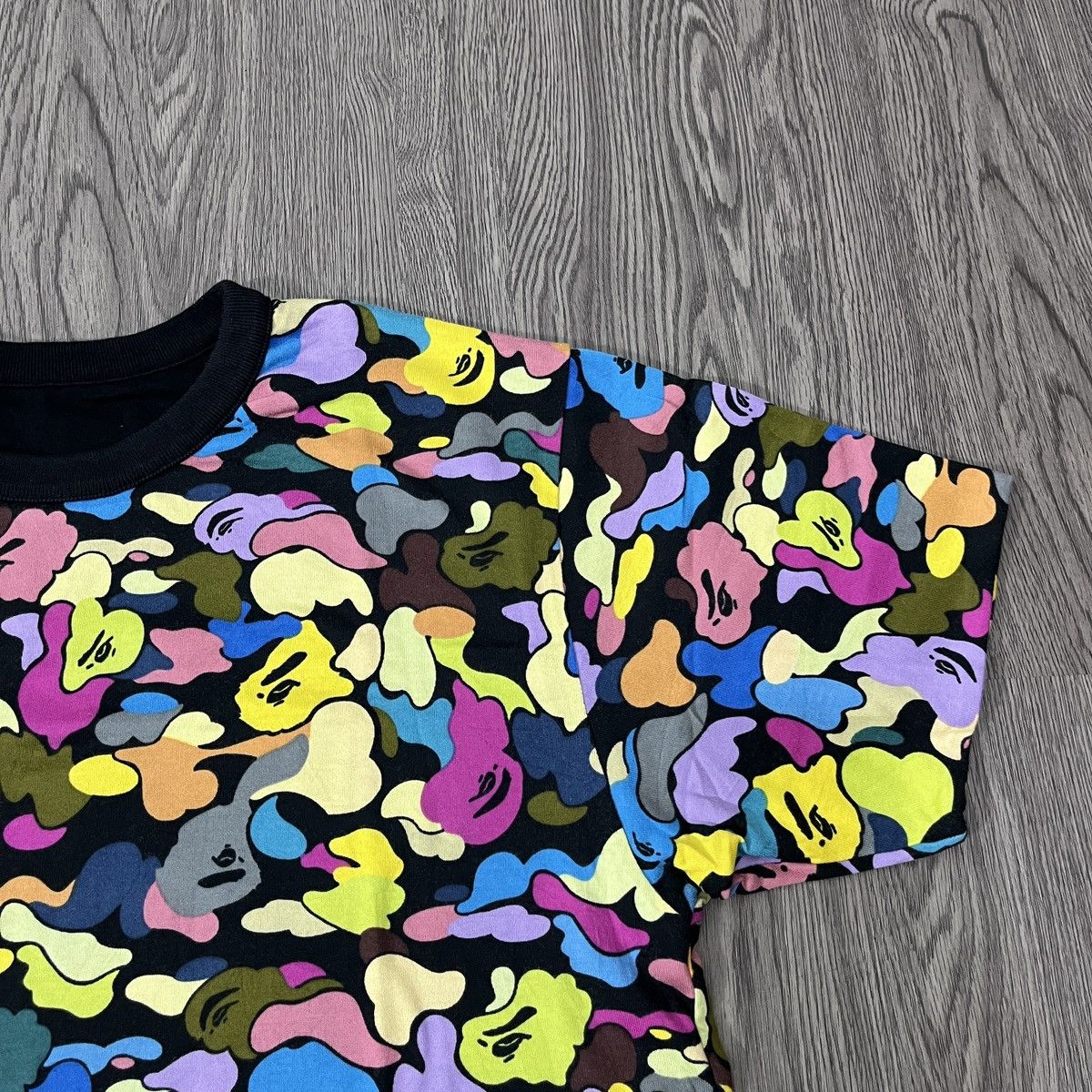 Bape Rare A Bathing Ape OG Multi Color Camo Reversible T-shirt Size US M / EU 48-50 / 2 - 5 Thumbnail
