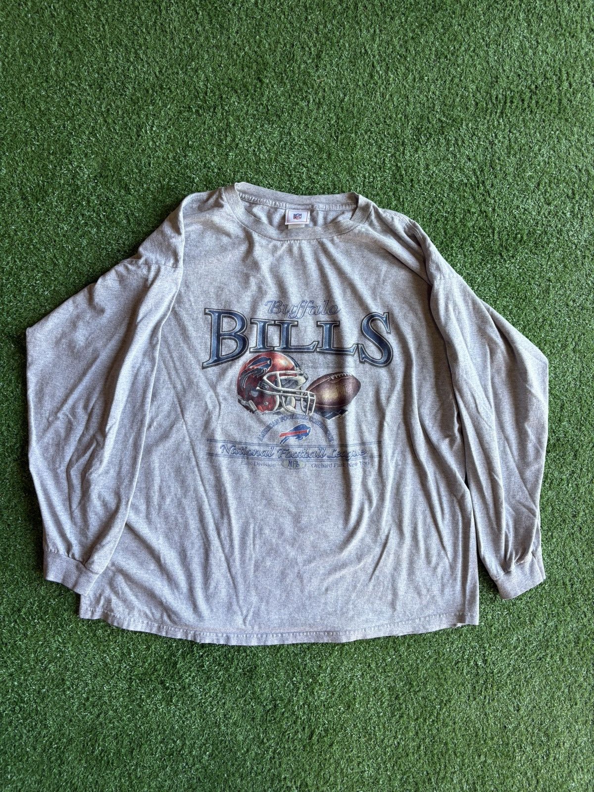 NFL × Vintage Vintage Y2K Buffalo Bills Long Sleeve Size US XL / EU 56 / 4 - 2 Thumbnail