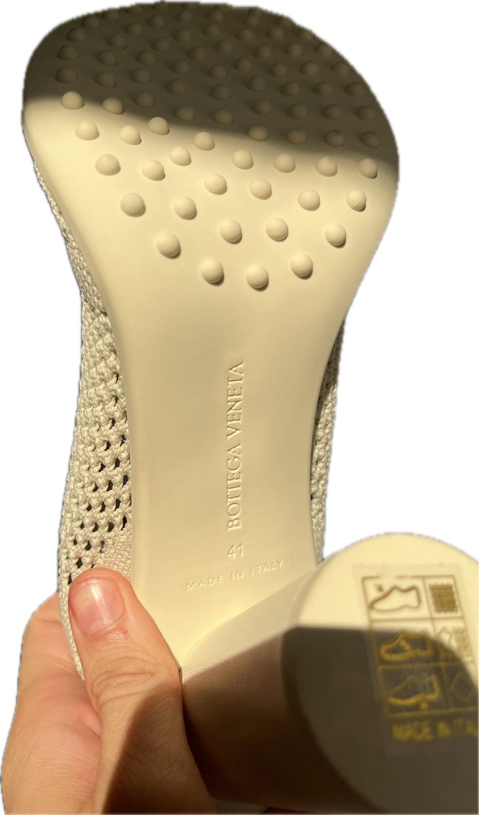 Bottega Veneta Bottega Veneta Atomic Pumps Sea Salt sz 40 Size US 11 / IT 41 - 7 Thumbnail